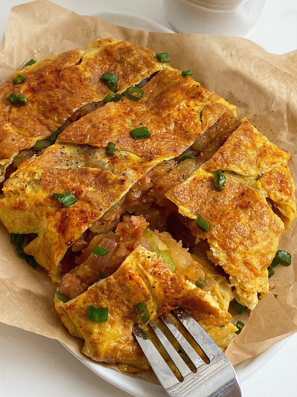 蛋包洋芋真的好好吃01 今天早餐做了一份街边小吃,蛋包洋芋08 真