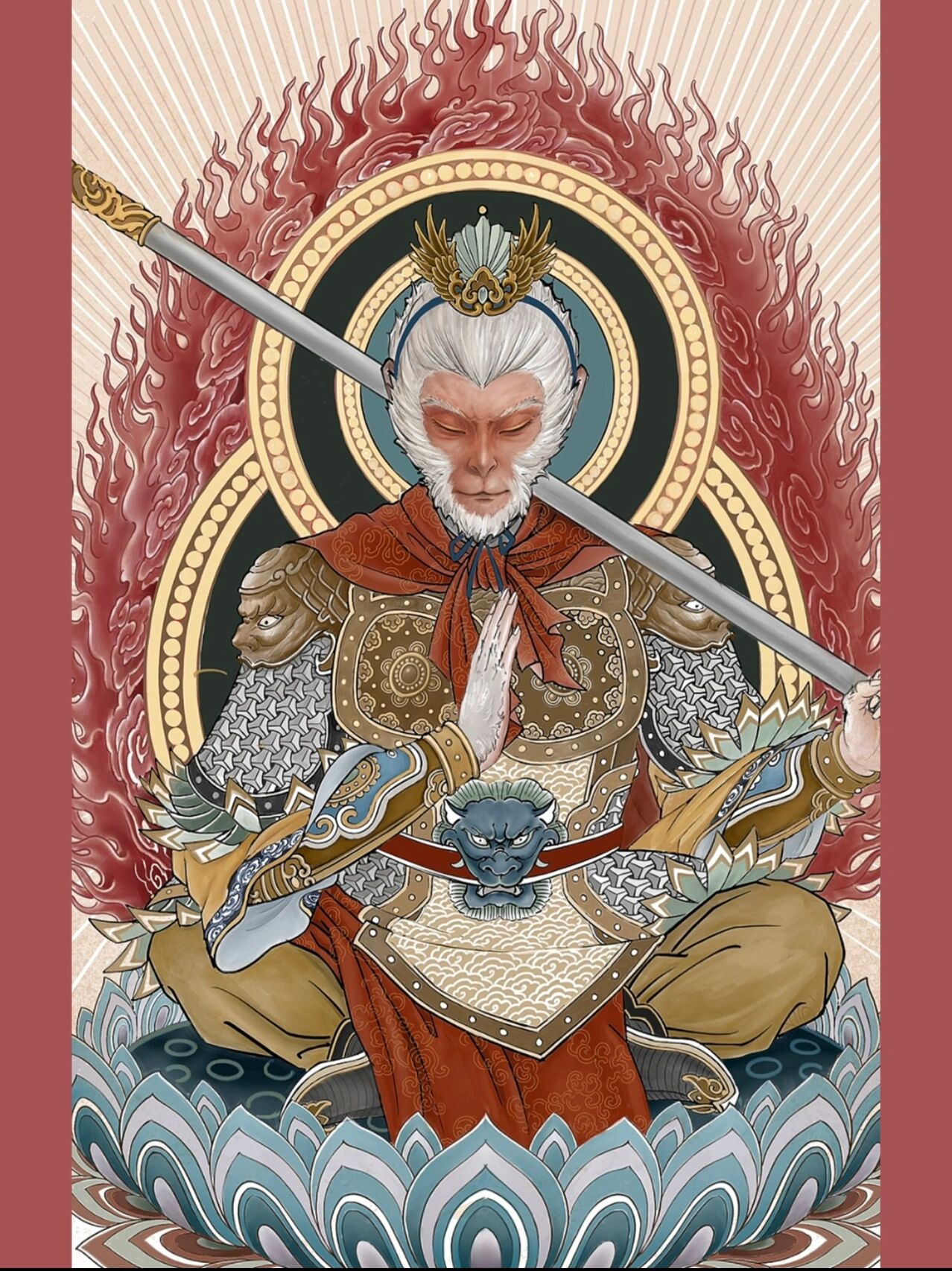 斗战胜佛·孙悟空·手稿设计