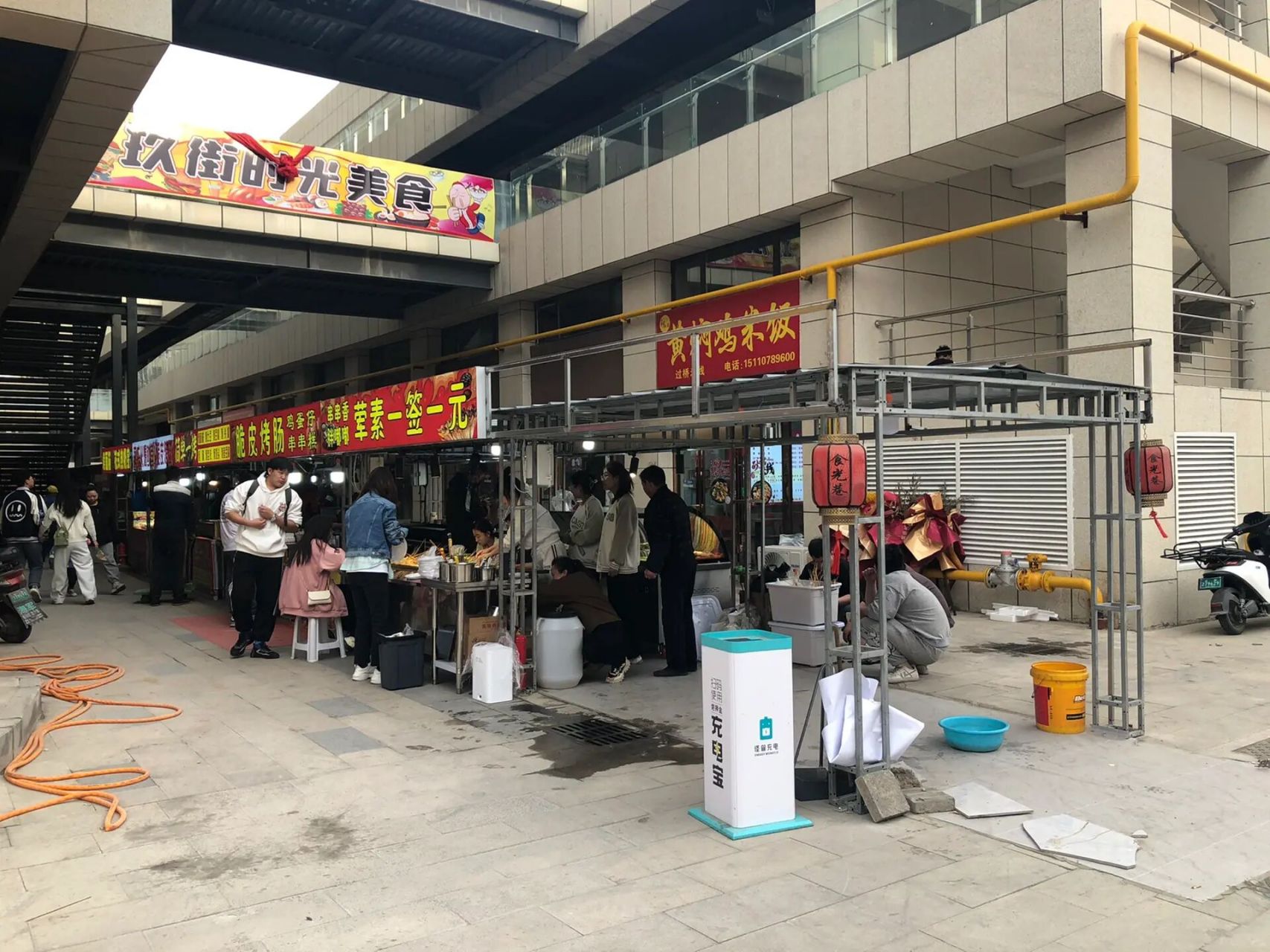 大同大学南门新增一条美食街,你知道吗?