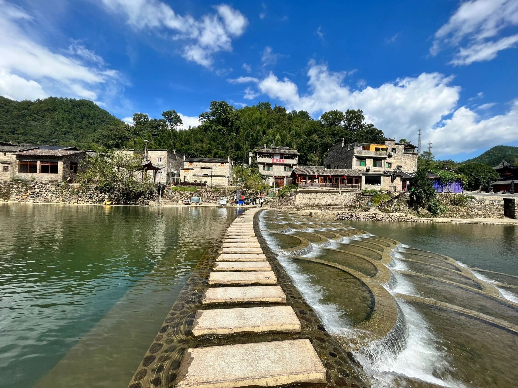 景德镇|瑶里古镇风景区 冲着鱼鳞坝去的!