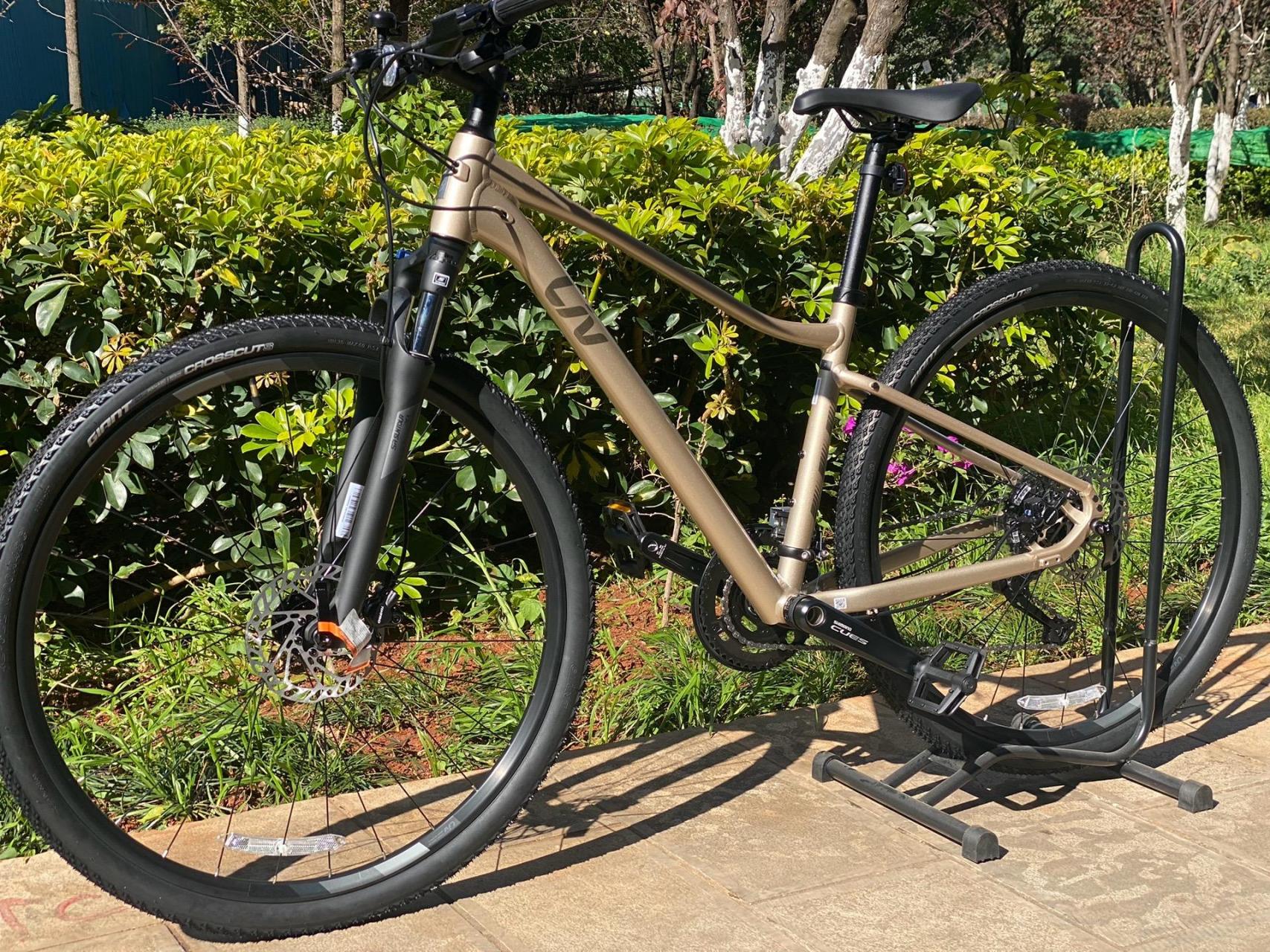 24款捷安特liv rove 2 dd消光棕铁矿平把公路车山地车二合一禧玛诺2