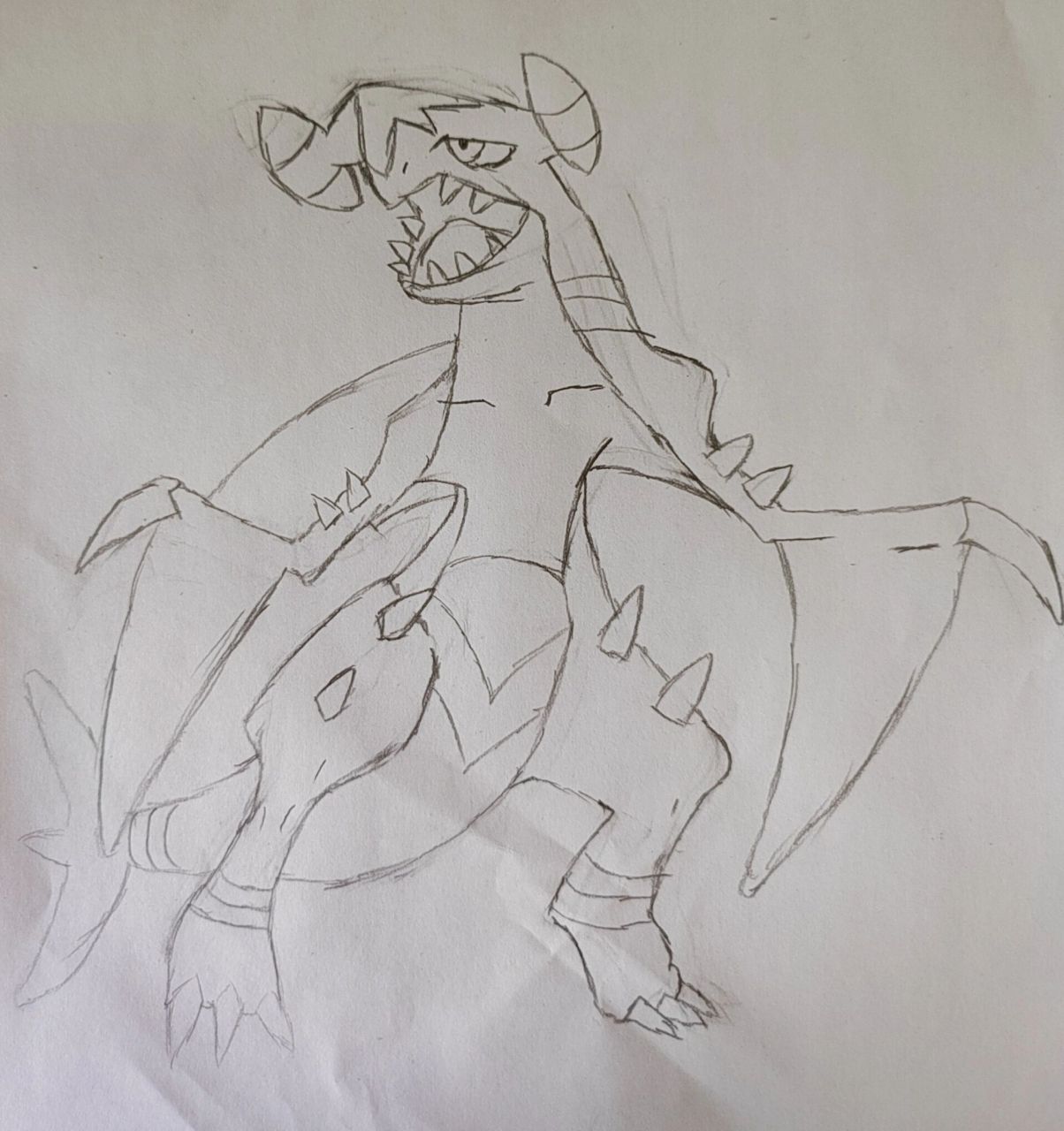 画残画的烈咬陆鲨