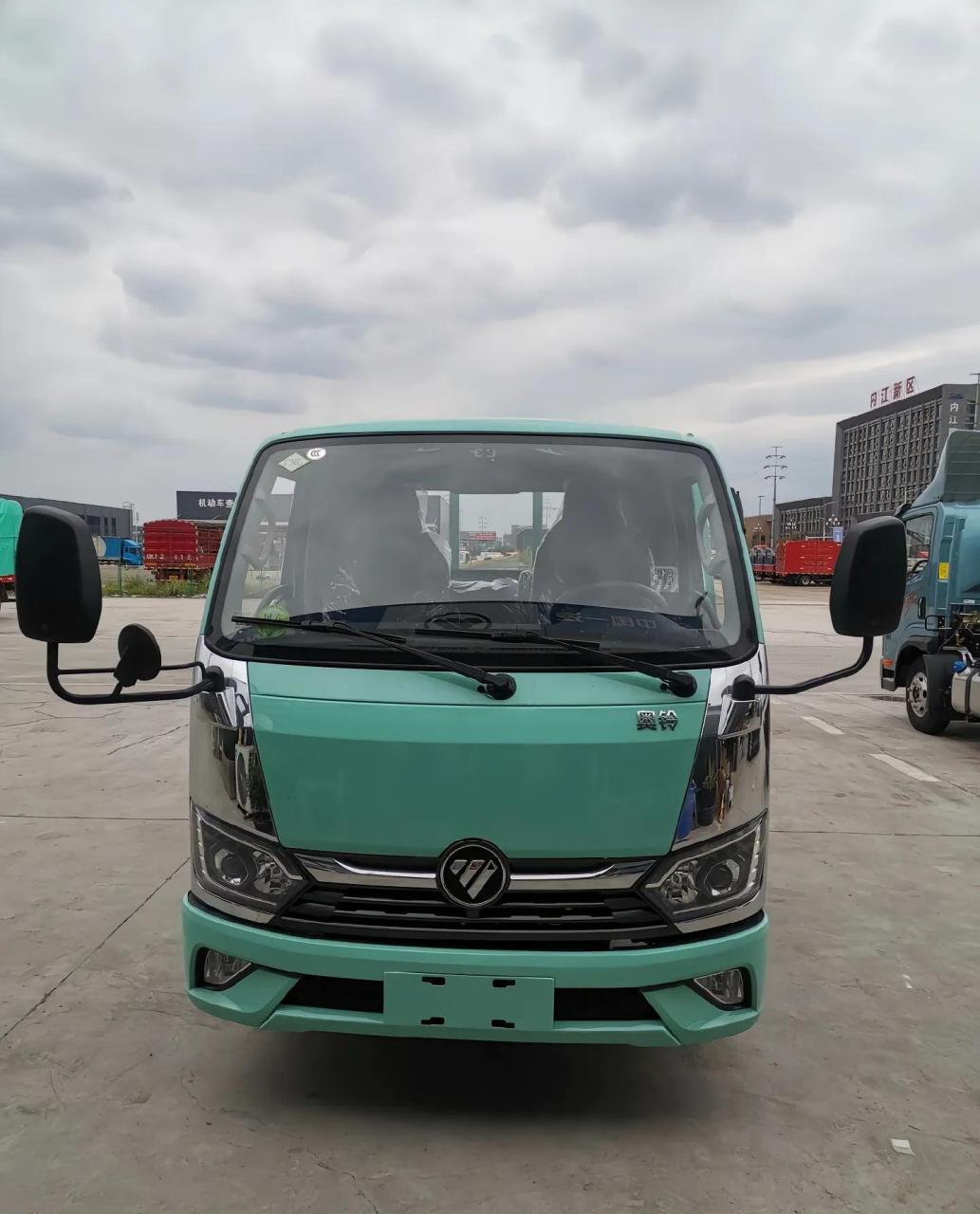 福田奥铃m卡双燃料油气两用到店,颜值爆表,2.