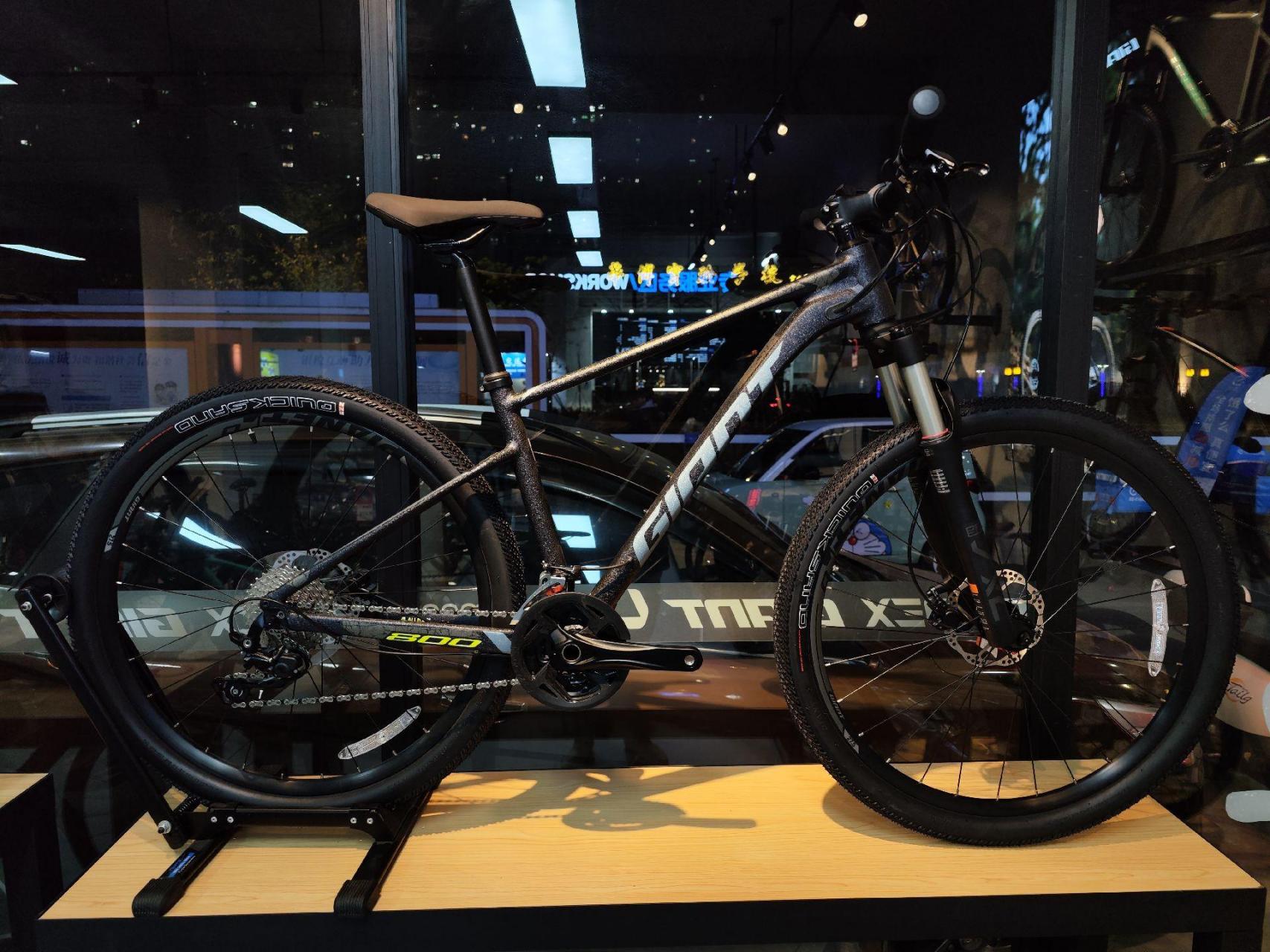 捷安特 2023款xtc800 27.5轮经-皱纹金油冷夜|凤凰烈焰#山地车 #菩行