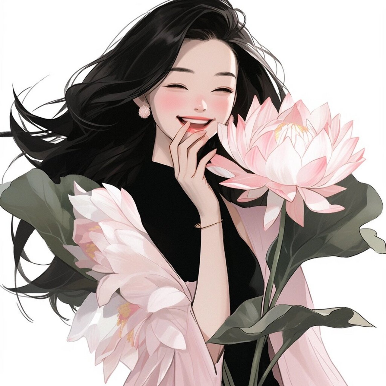 小姐姐们冲冲冲#头像分享# #女生头像# #好运头像# #好运莲莲# #头像