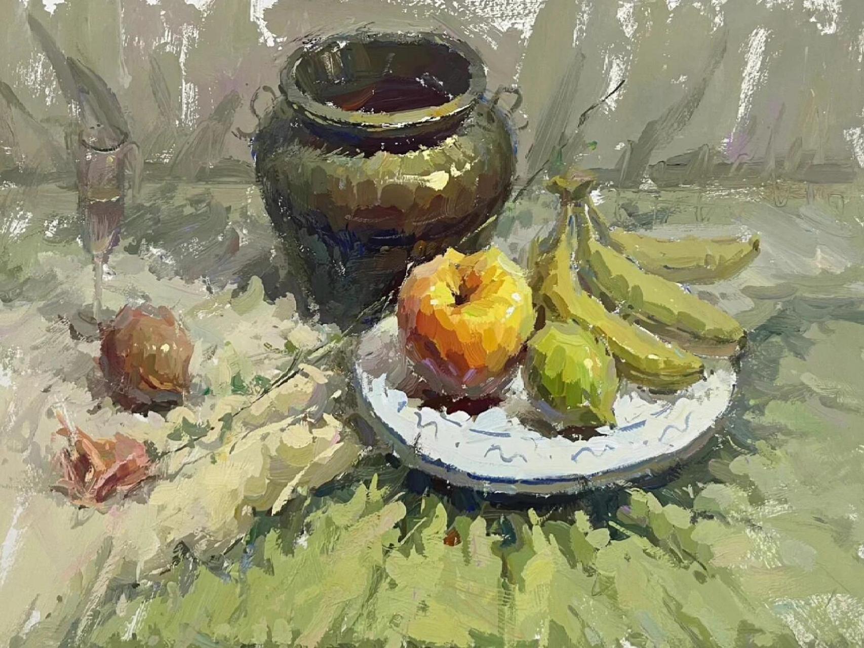 四川美术联考|简单实用的静物基础色彩示范.