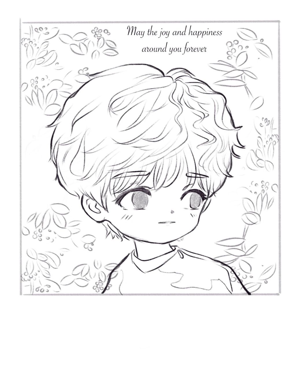 男生侧面漫画q版 饭绘成毅生贺头像      转载注明出处