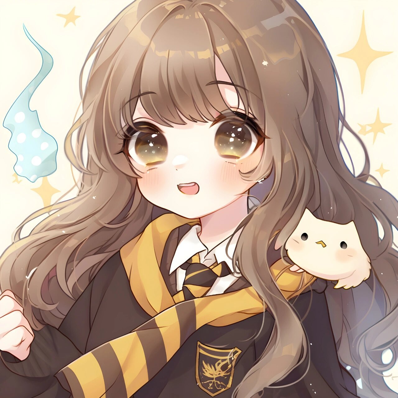 32哈利波特赫奇帕奇 可爱风格的哈利波特系列头像,稍稍提高了完成度