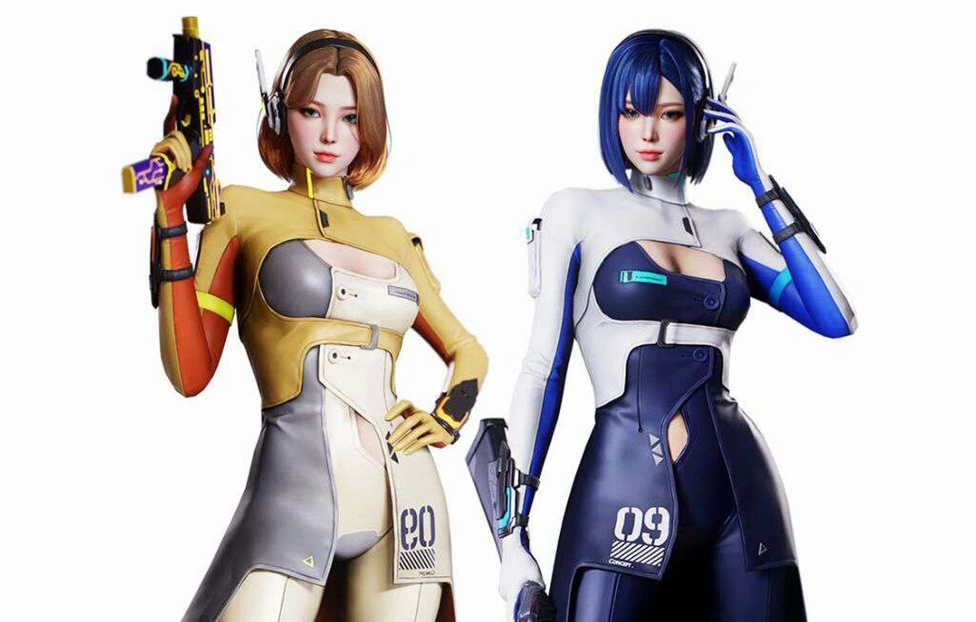 每天认识一个cf女角色---猎狐者～追月(84)