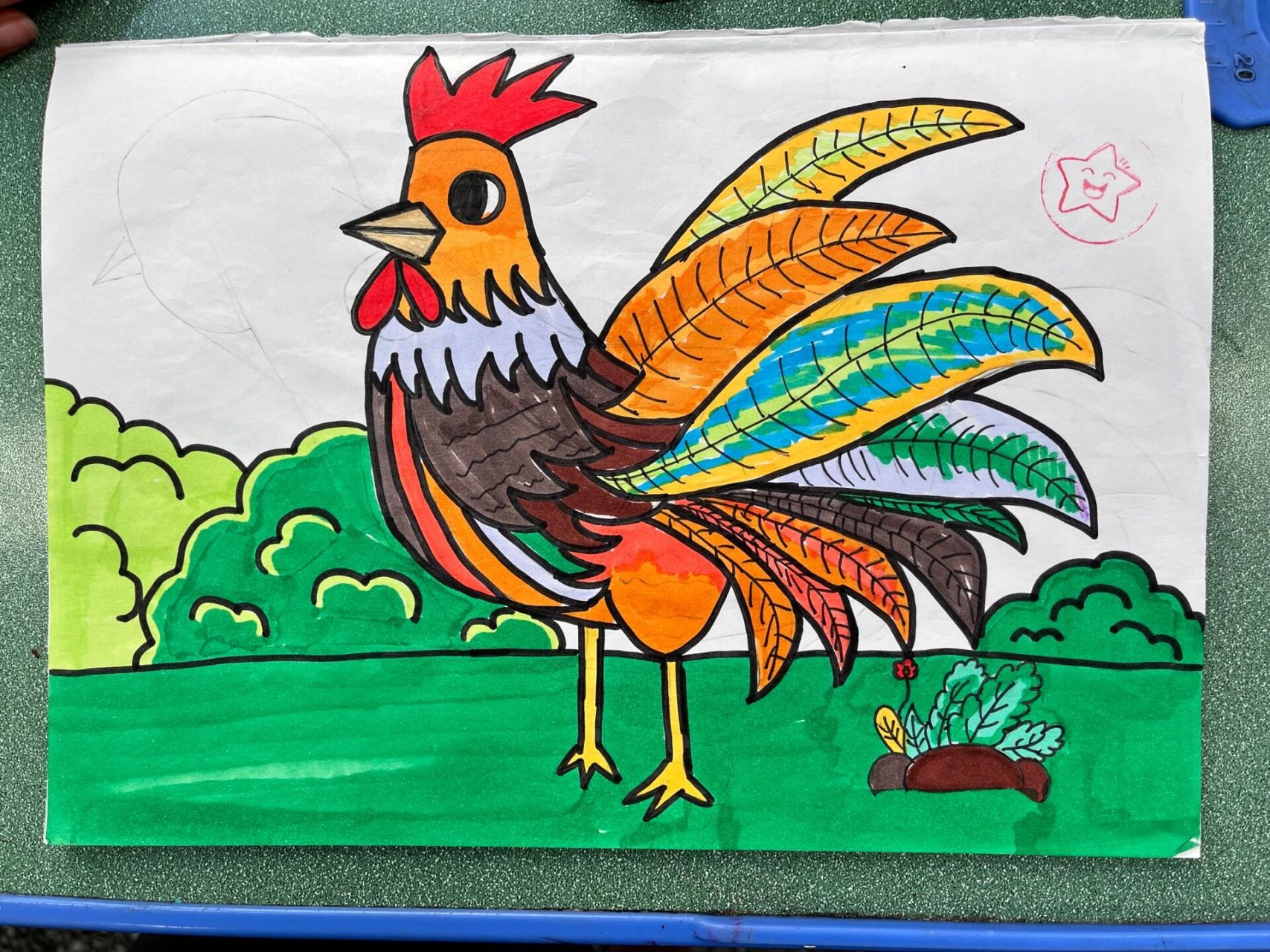 小学人美版四年级下册《艳丽的大公鸡》 小学人美版四年级下册《艳丽