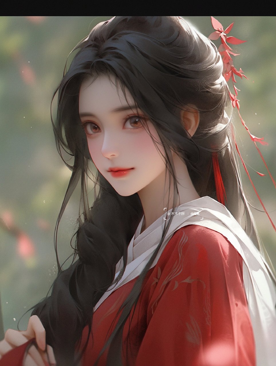 汉服|原创古风美女壁纸头像|国风高清壁纸