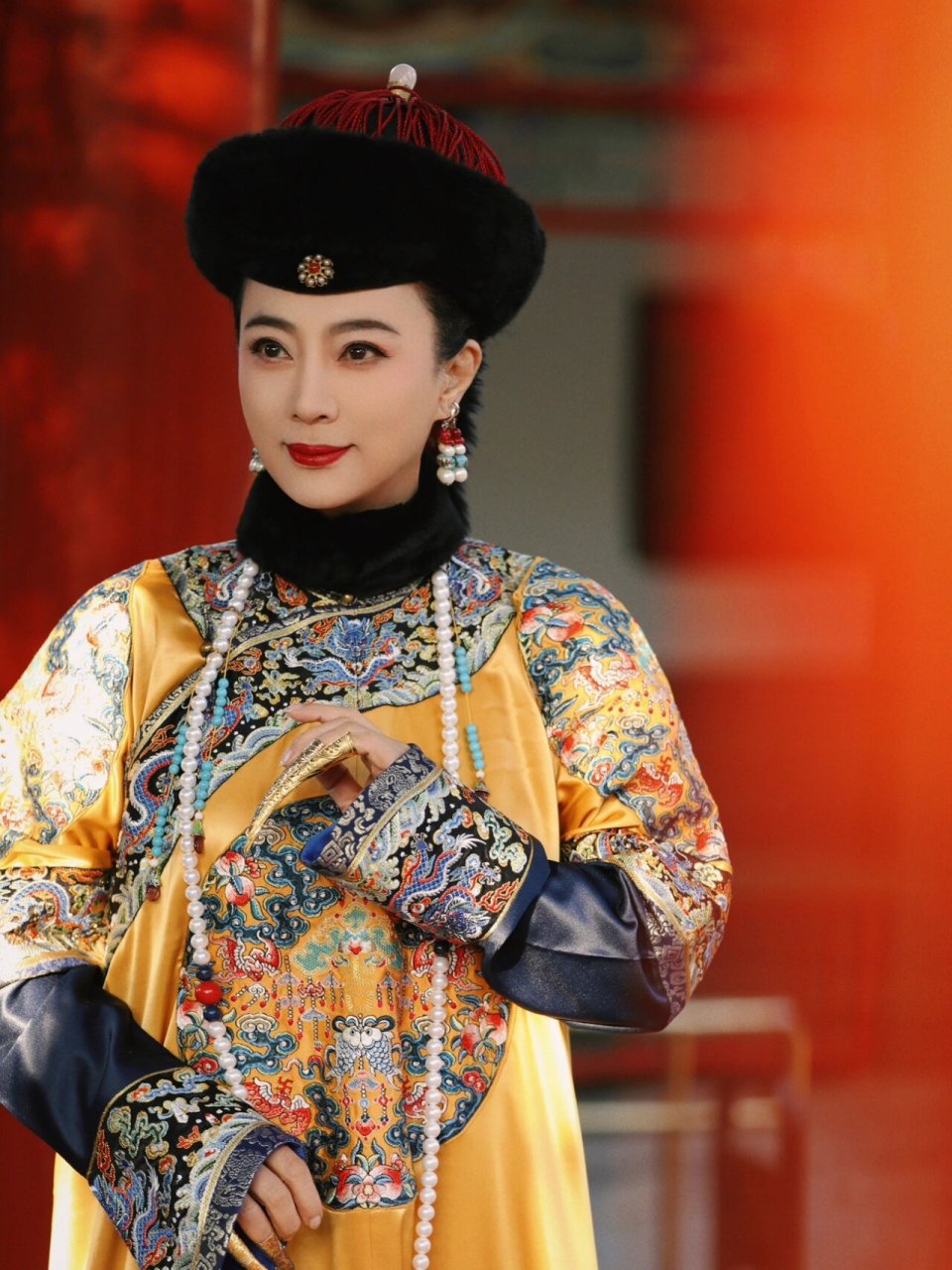 李玲玉|她好像贵太妃啊 #李玲玉# #孝庄秘史# #故宫拍照# #北京故宫