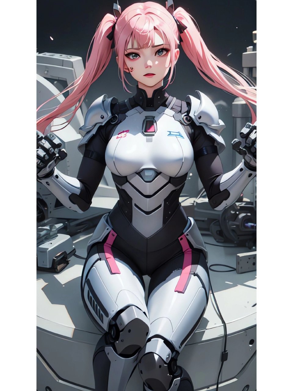 机甲风女孩(一) 机甲战斗服,机甲风女孩