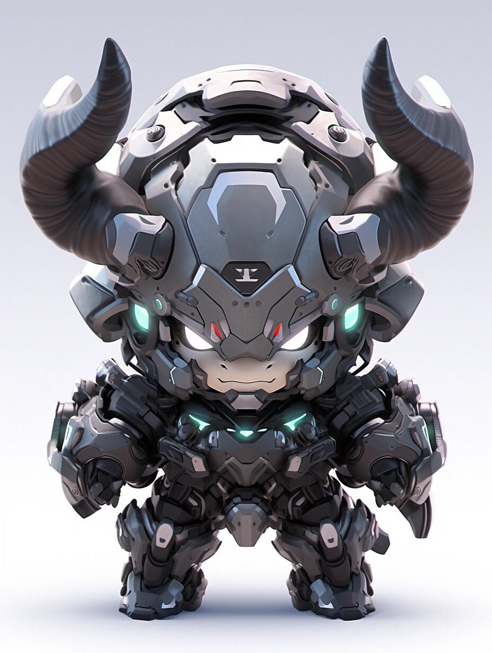 十二生肖机甲战士(一) 前几天做的小兔子挺多人喜欢的,所以想做全一套