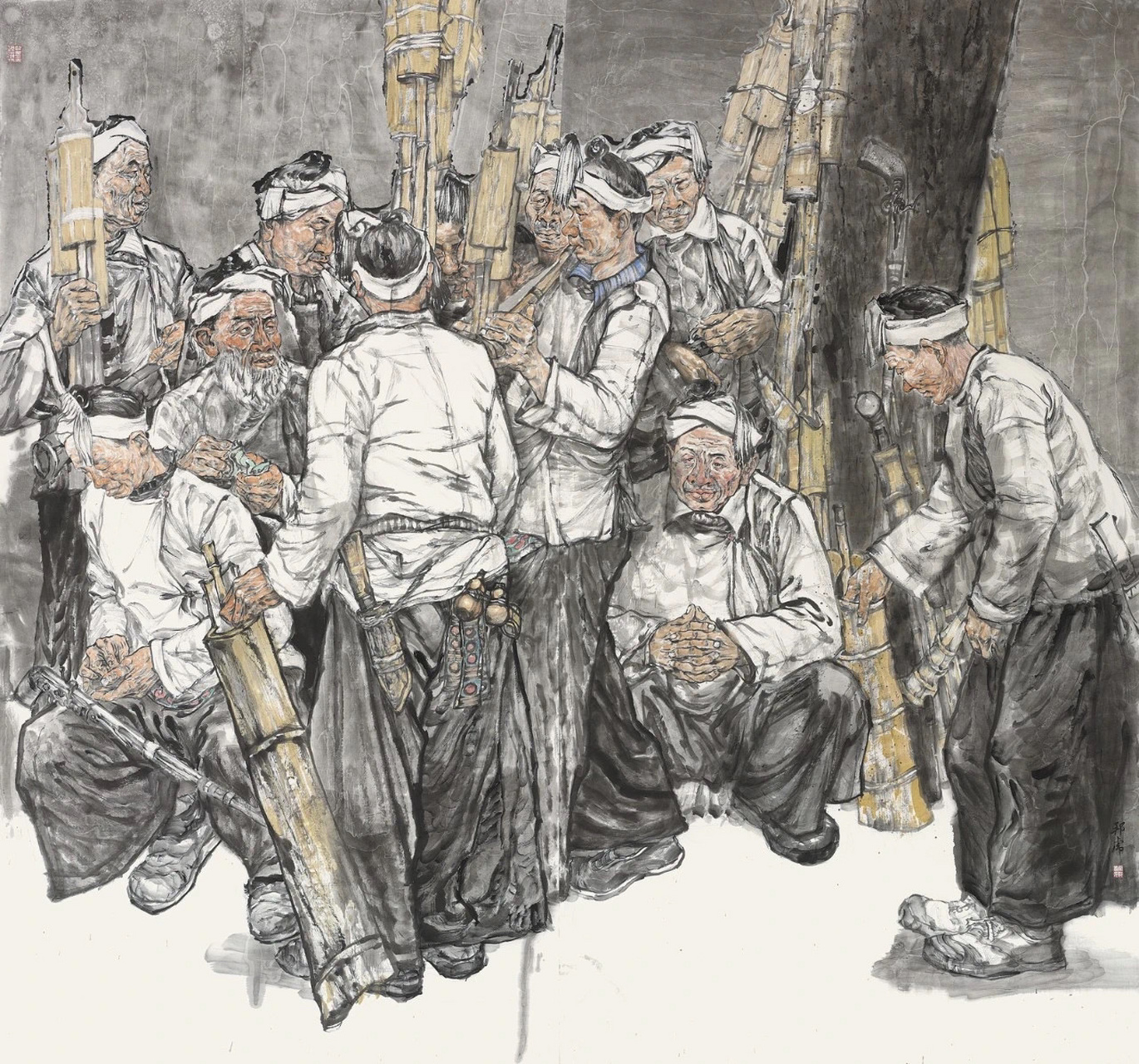 国展写意人物作品欣赏!