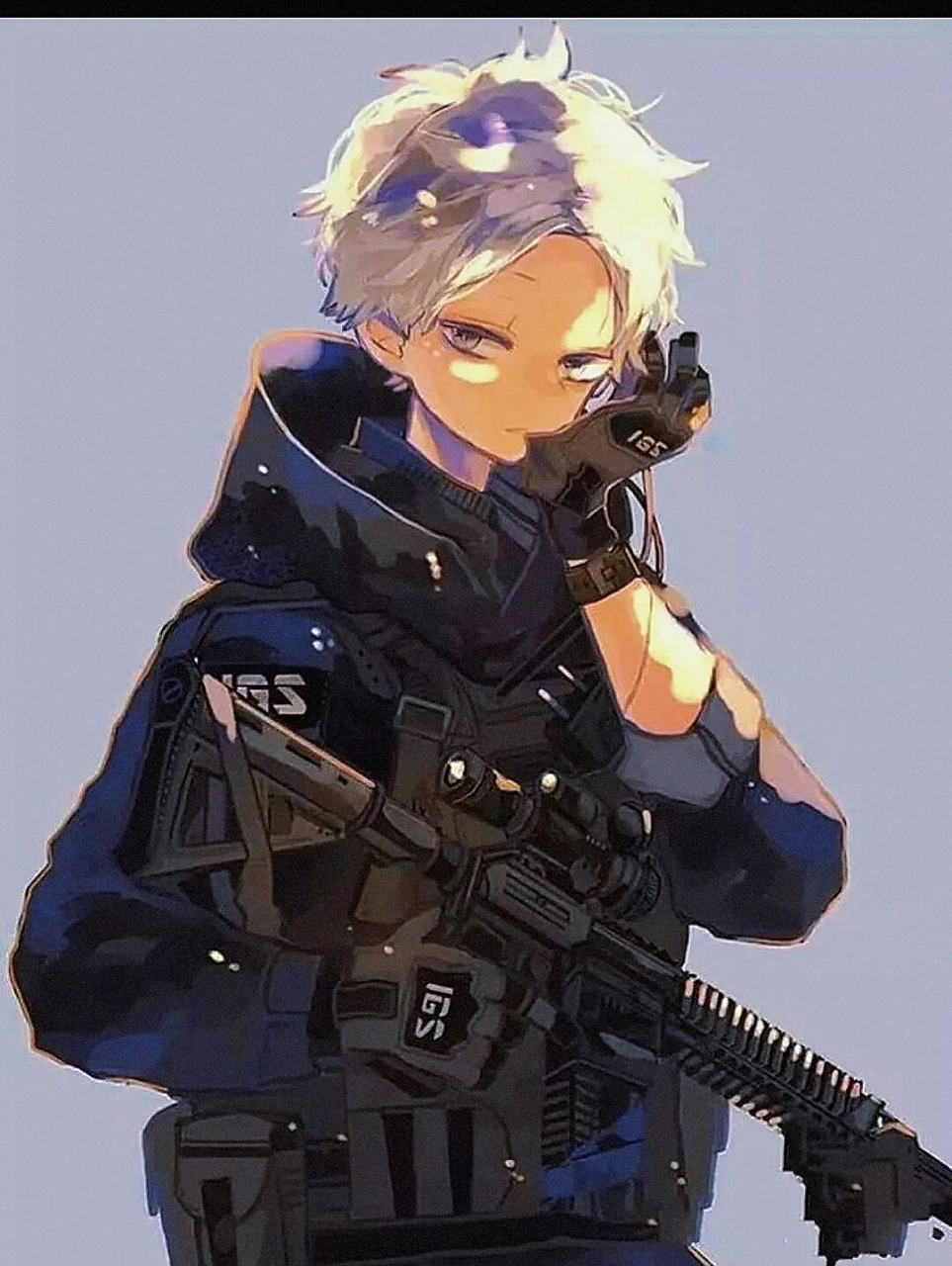 男生帅气头像5(特警篇)