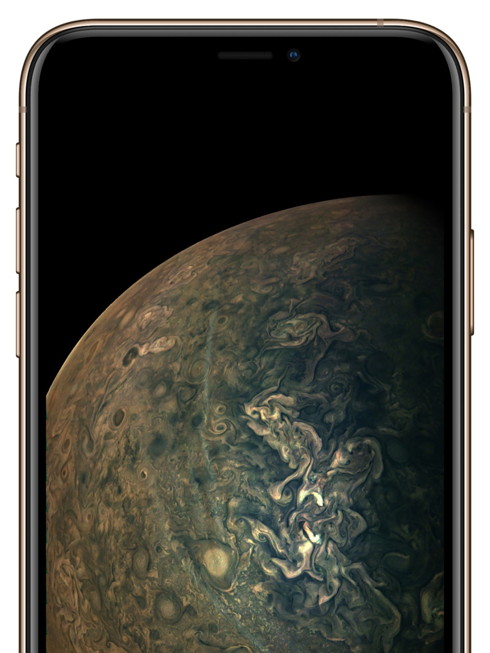 独一无二的木星手机壁纸 nasa发布了木星的超清照片,做了一下壁纸