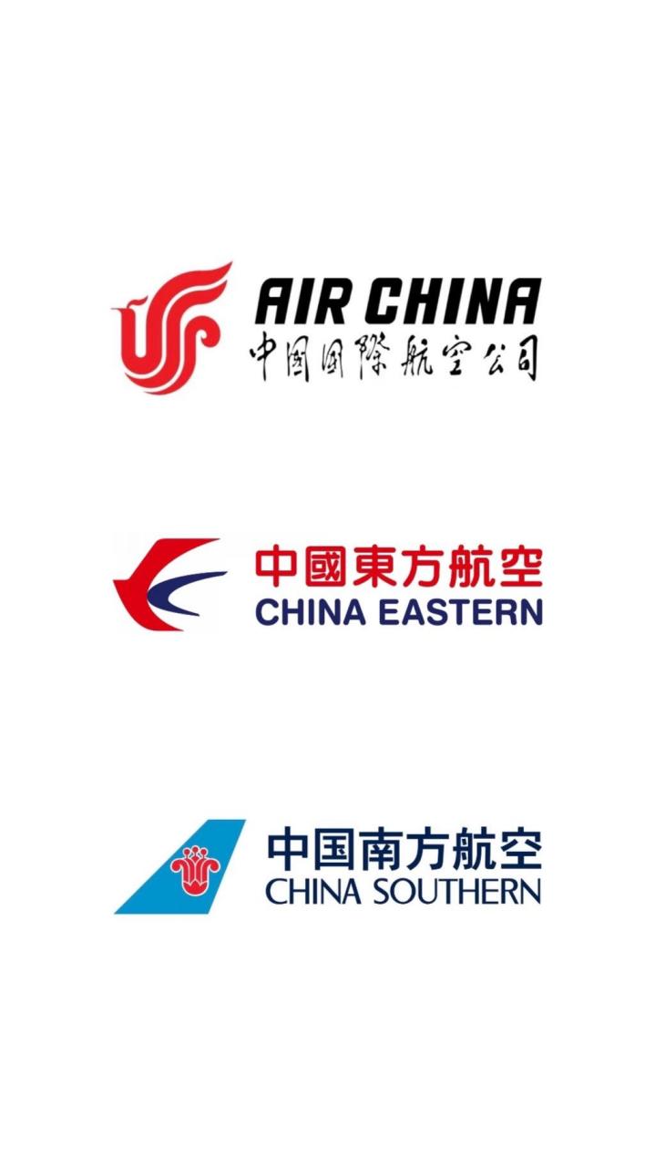 国内航空公司标志合集(排名不分先后)国内各大航空公司logo合集,你最