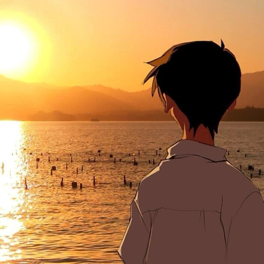 适合当游戏头像的男生头像 图片来源于遥望,不得不说,最近的天气太热