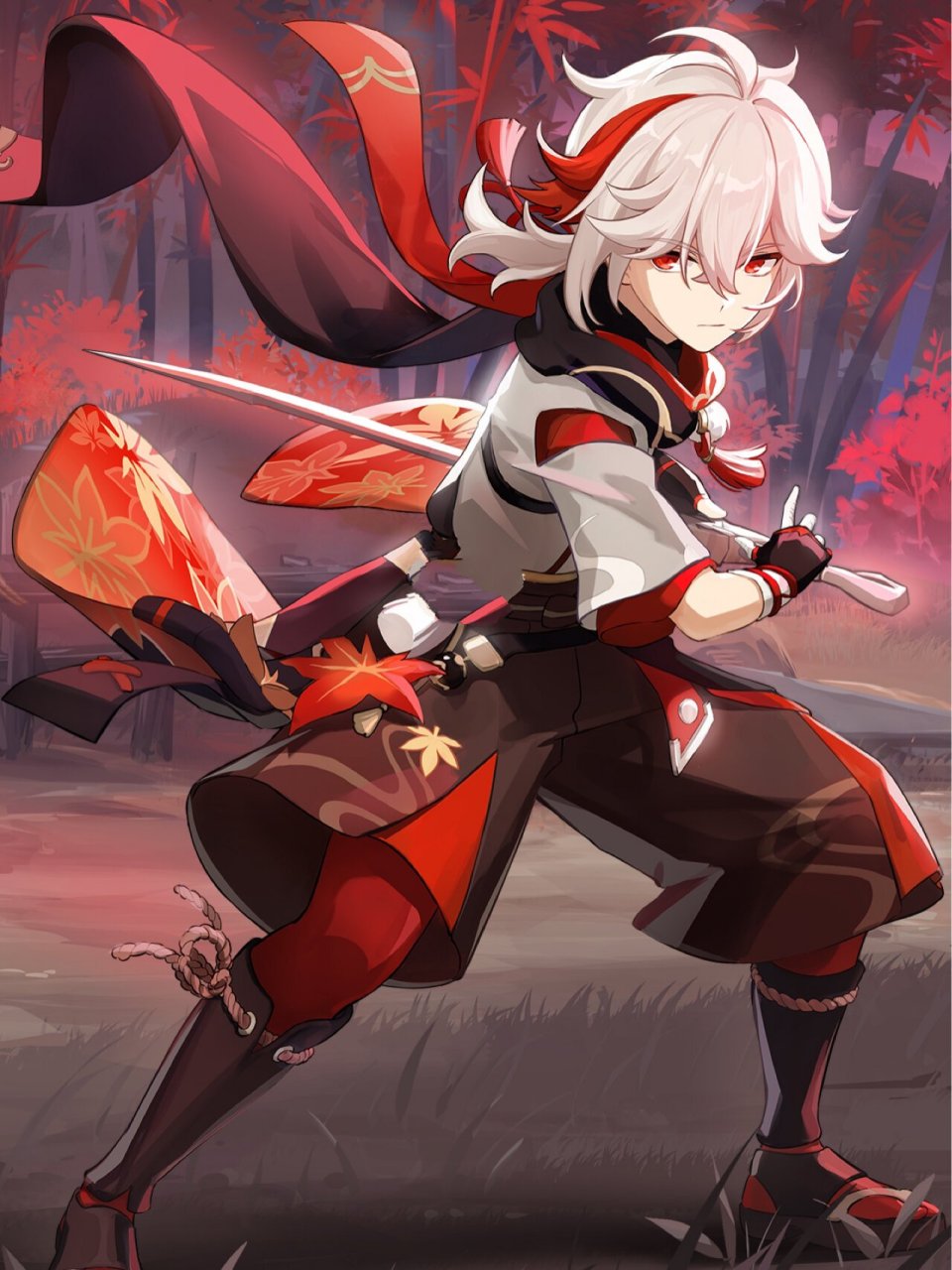 图 | 枫原万叶手机背景 壁纸