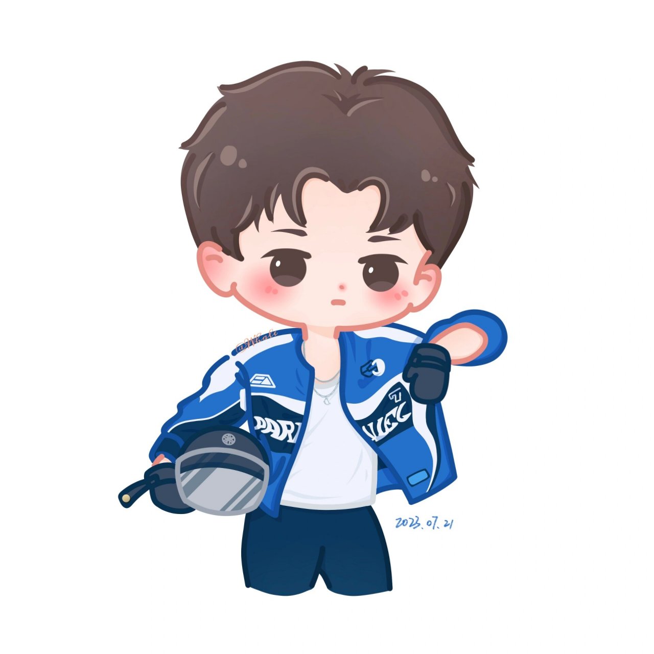 王鹤棣 q版头像 今日主打一个92