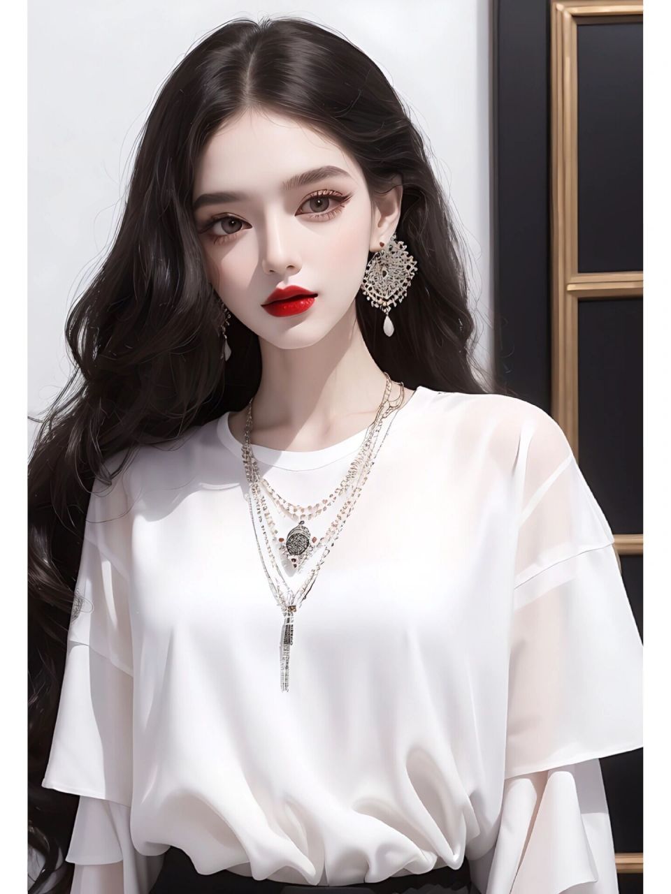 女生头像|干净温柔的白色系 清冷高级感