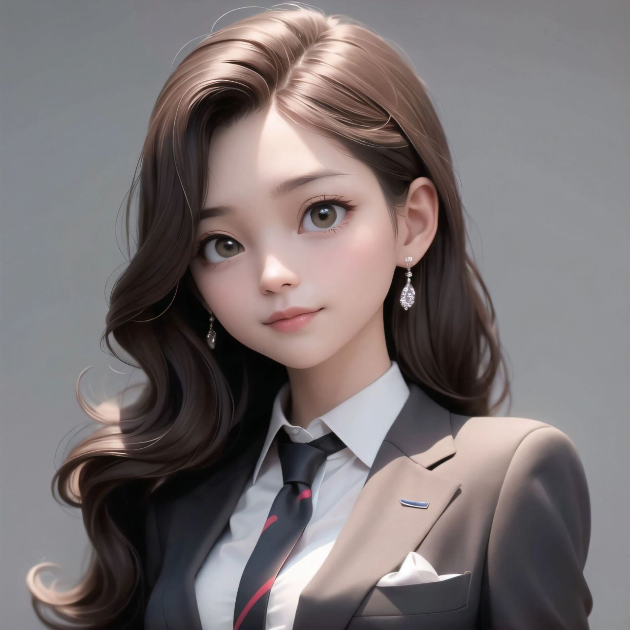 迪士尼公主风9499女生头像正装系列51566 没想到职业头像还能