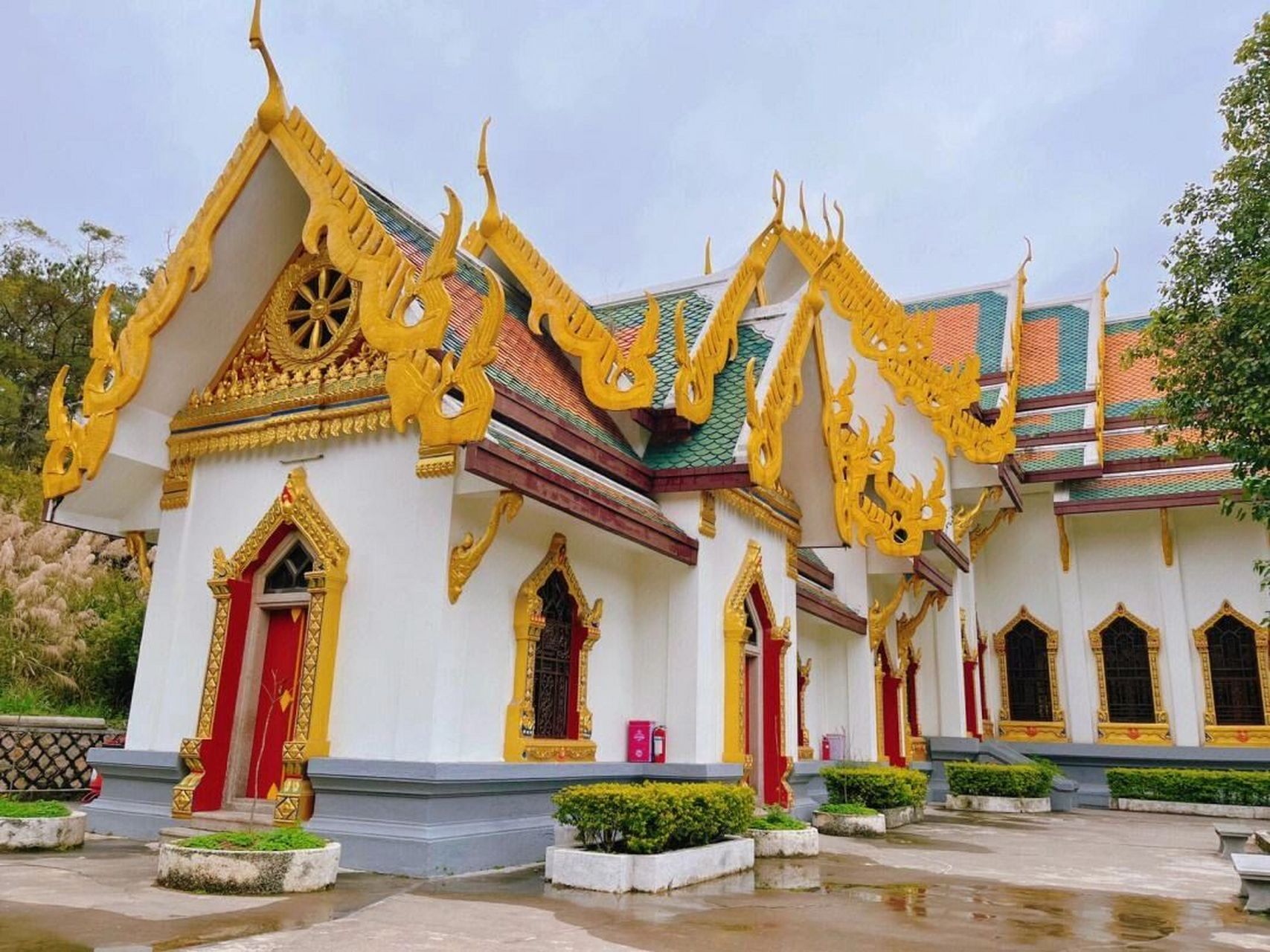 潮州泰佛殿——具有泰国特色的建筑物 96名城潮州96极富泰国特色