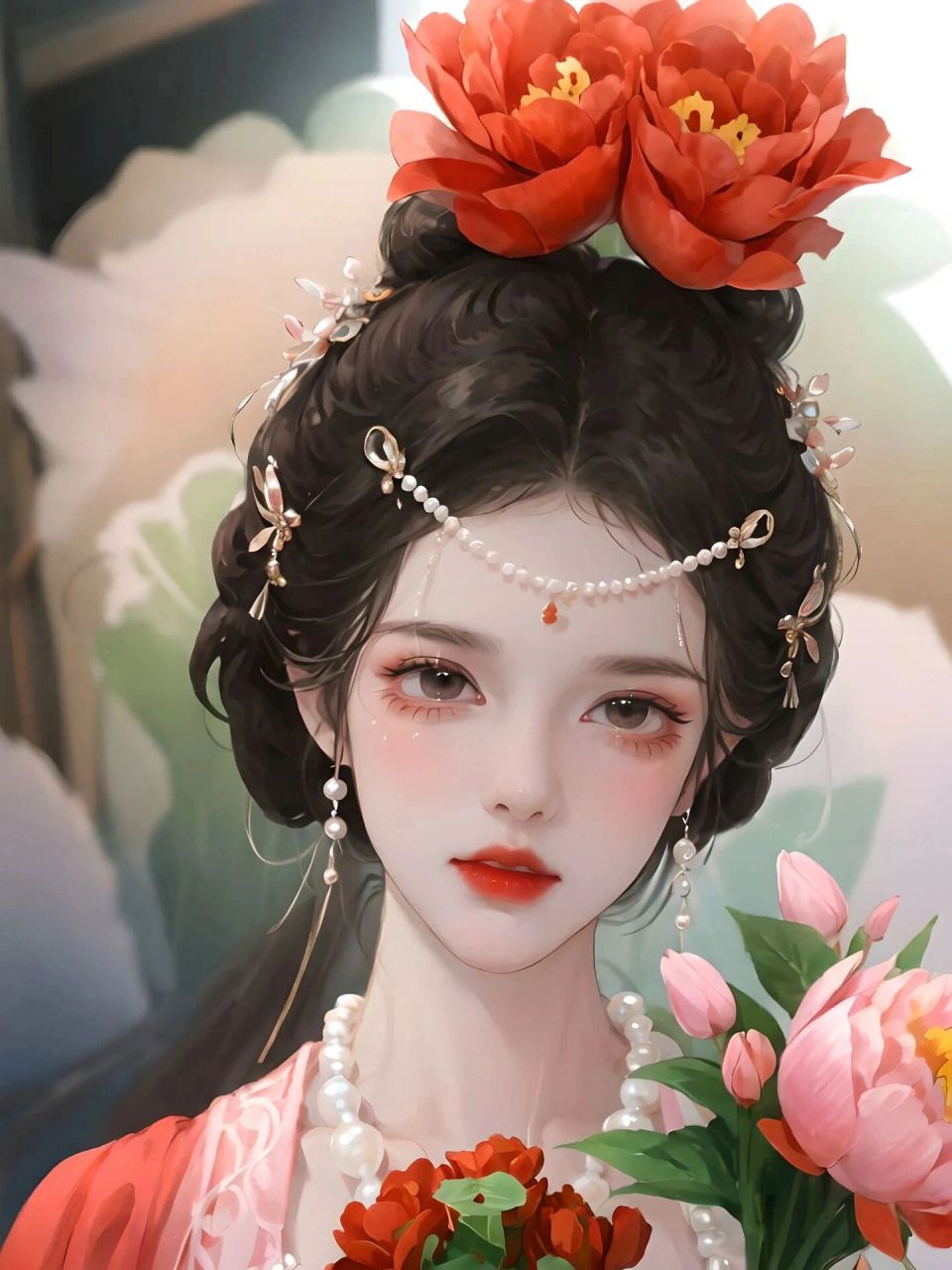 唯有牡丹真国色——十二花神牡丹拟人