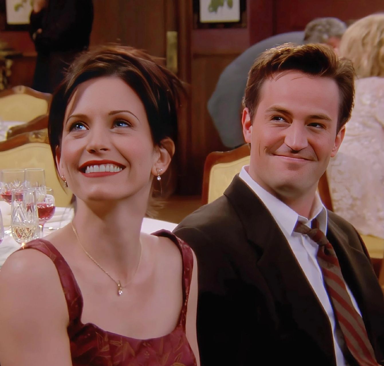 情侣头像系列|钱德勒and莫妮卡