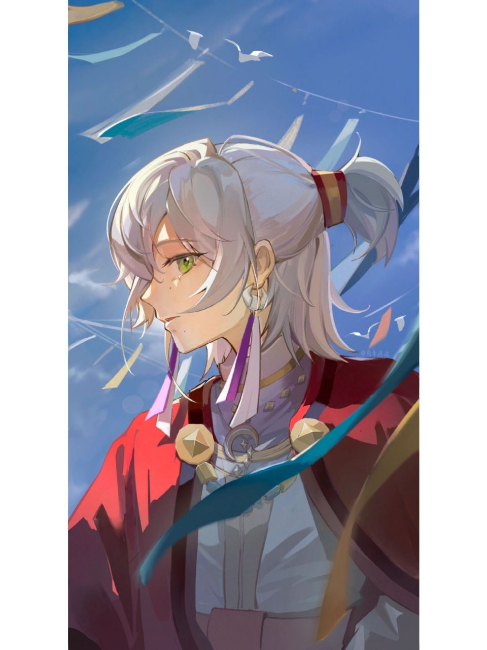 光遇|插画 可恶,新季节头我偏要喊帅姐姐 全网李逍遥or古风帅哥,就没