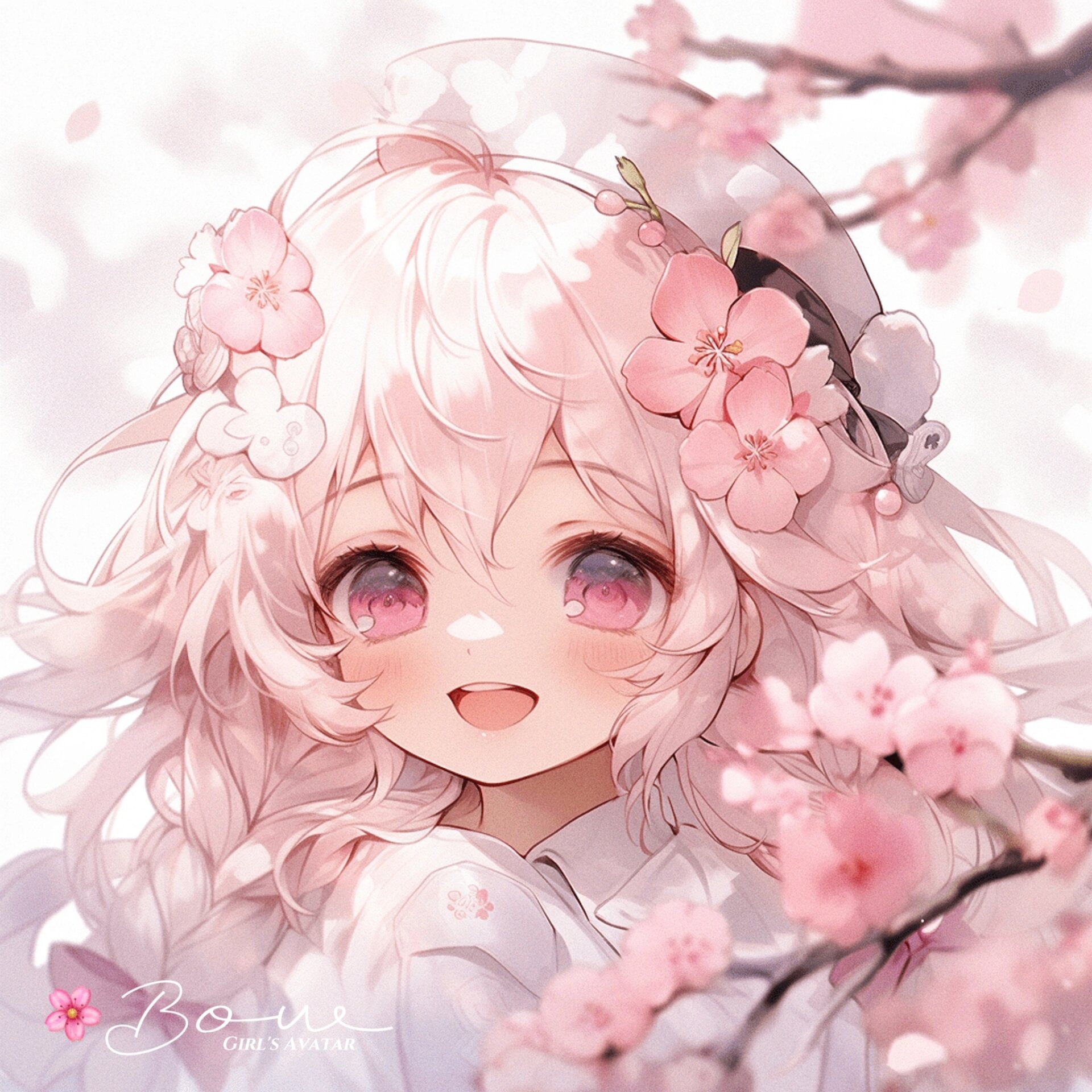 浪漫樱花🌸粉色系头像