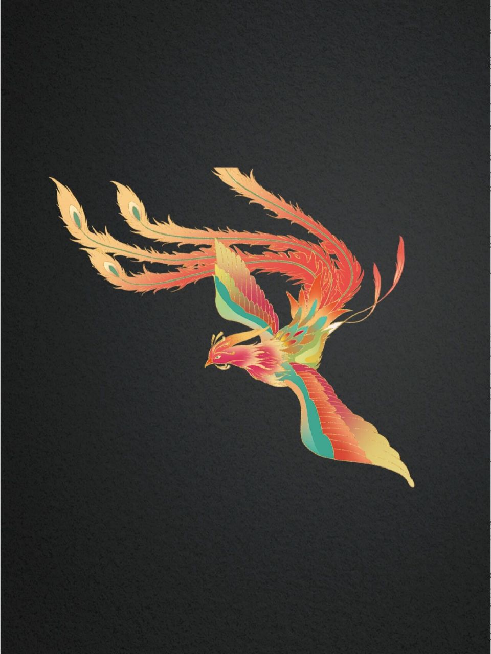 no.28国潮凤凰免扣素材分享 今天分享的是国潮凤凰素材 凤凰,又作"凤