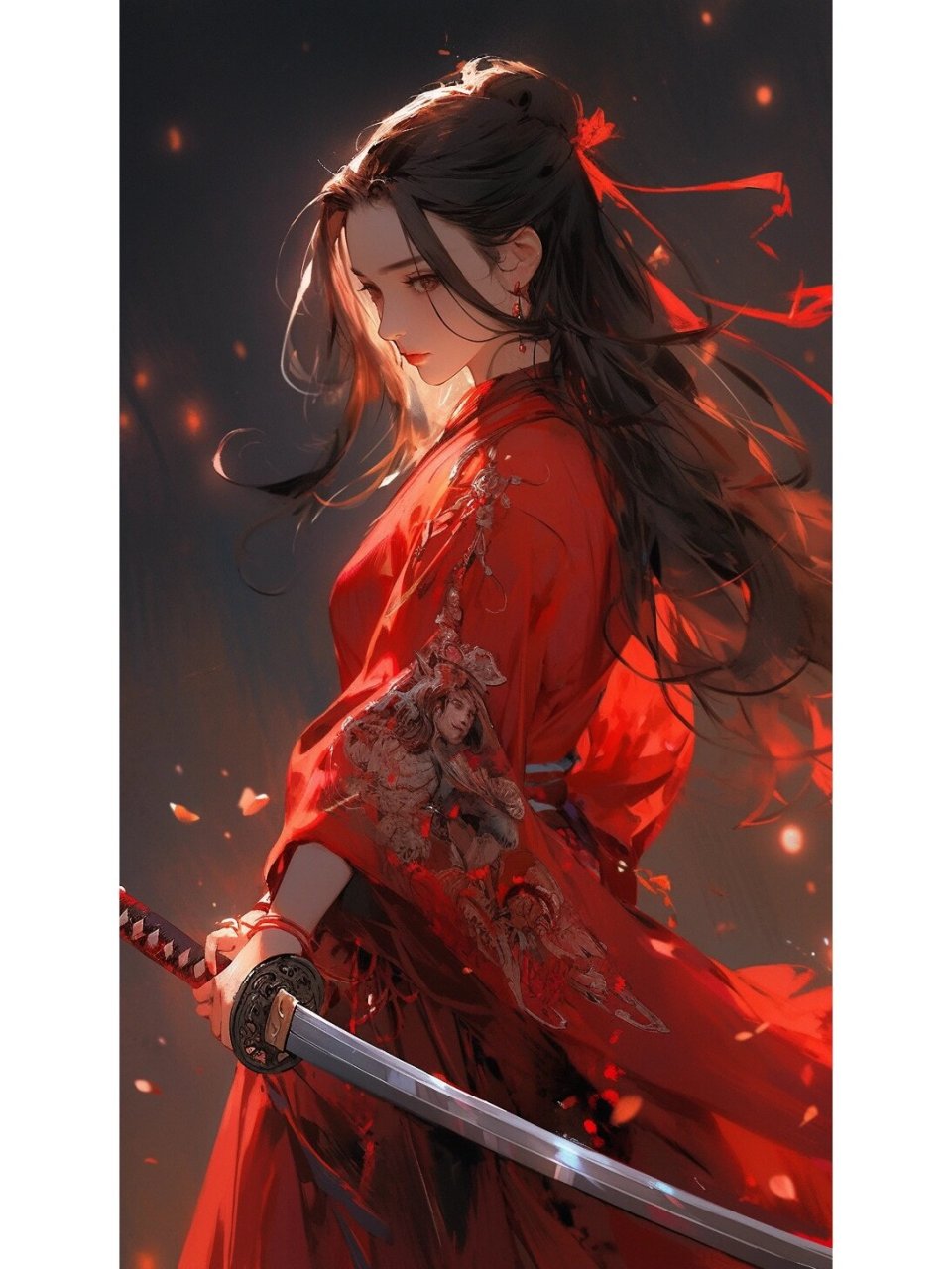 壁纸|女剑客