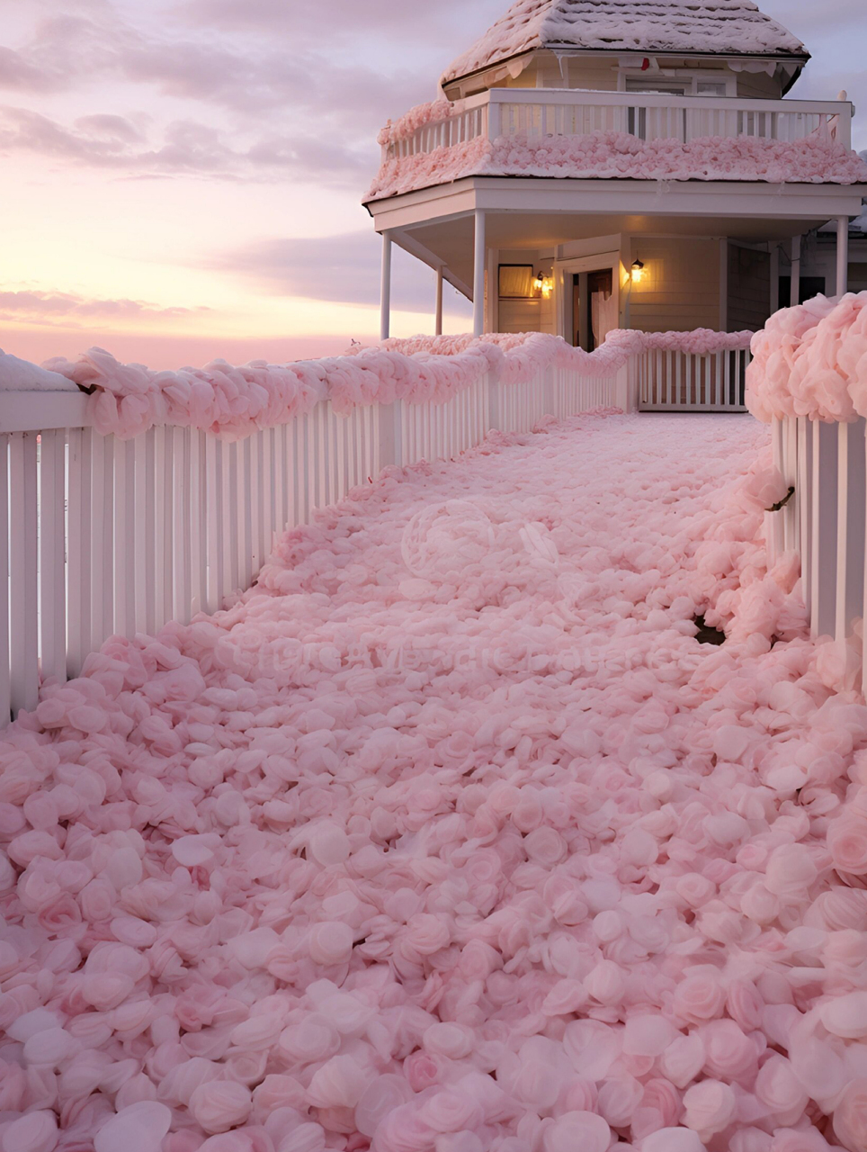 💖  💫这些粉色图片,每一张都像是梦幻般的仙境,让人看了就心生