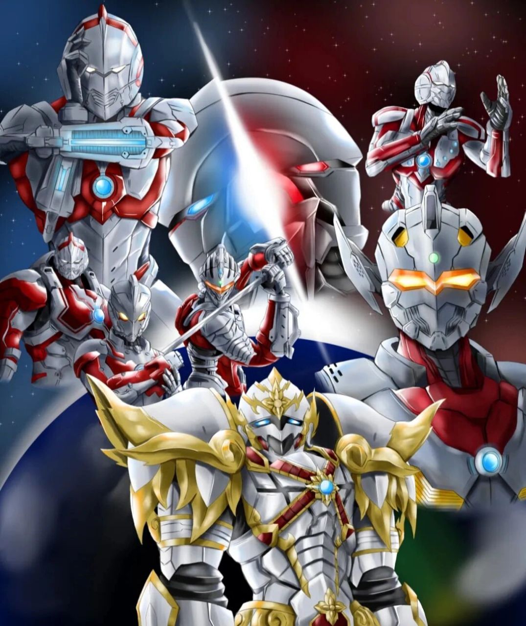 奥特曼壁纸高清:机动奥特曼