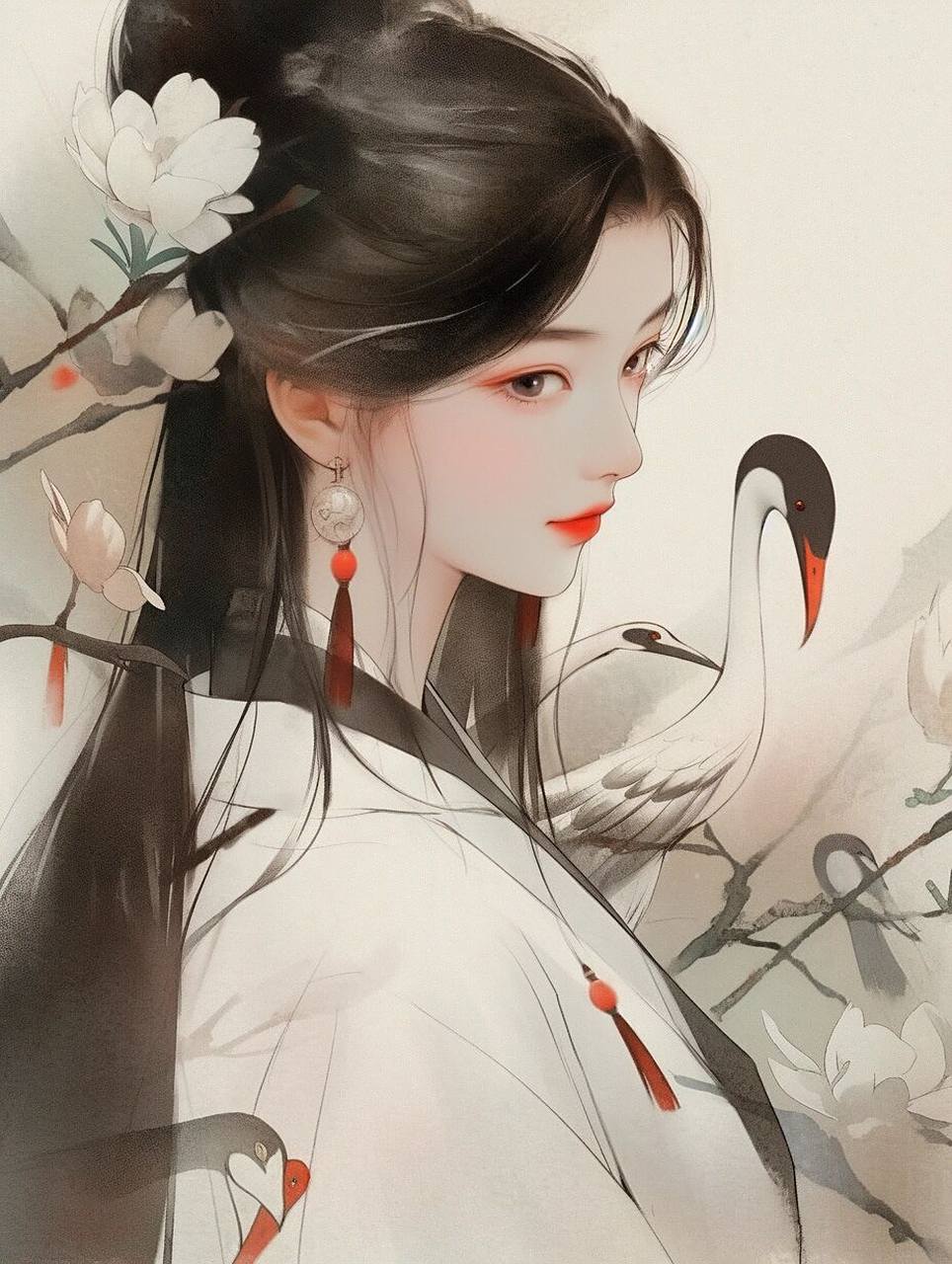 白鹤仙子|壁纸头像
