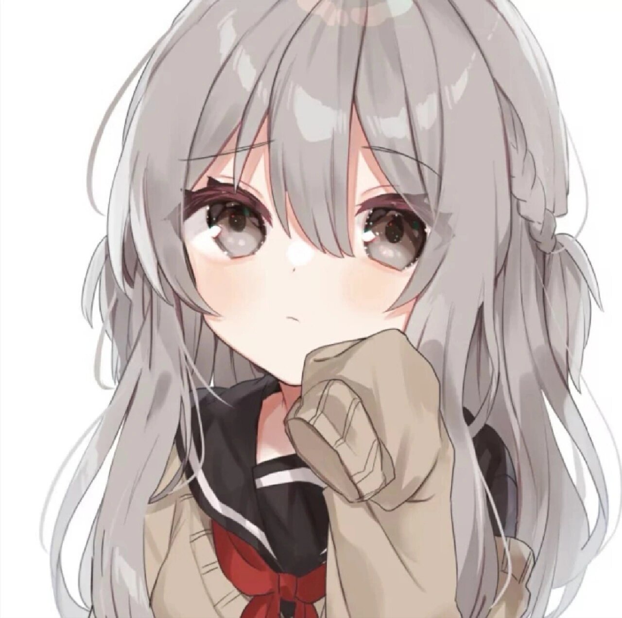 浅蓝色温柔女生头像合集