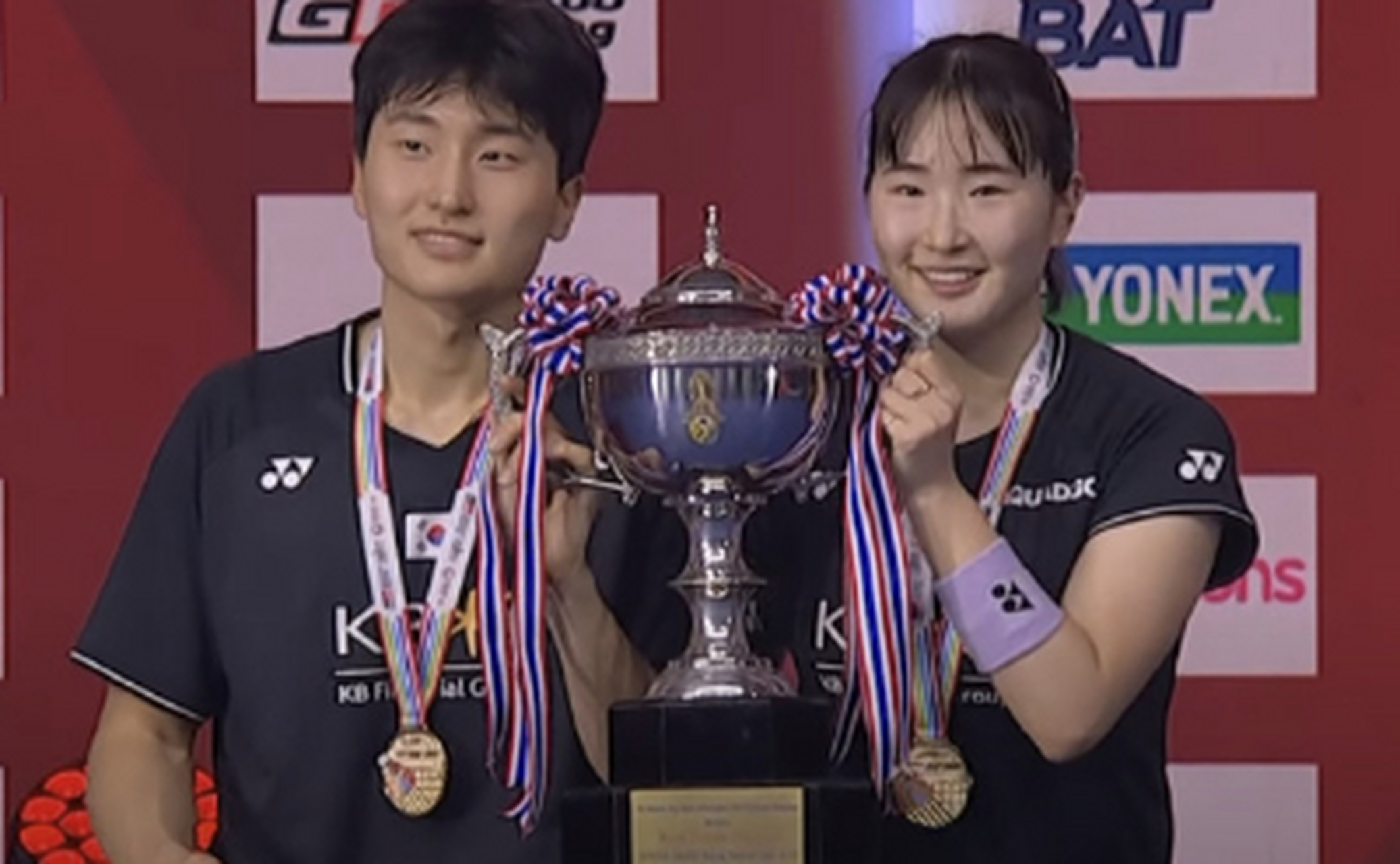 2023年泰国羽毛球公开赛# 金元昊/郑娜银 11-21,21-19,22-20 德差波