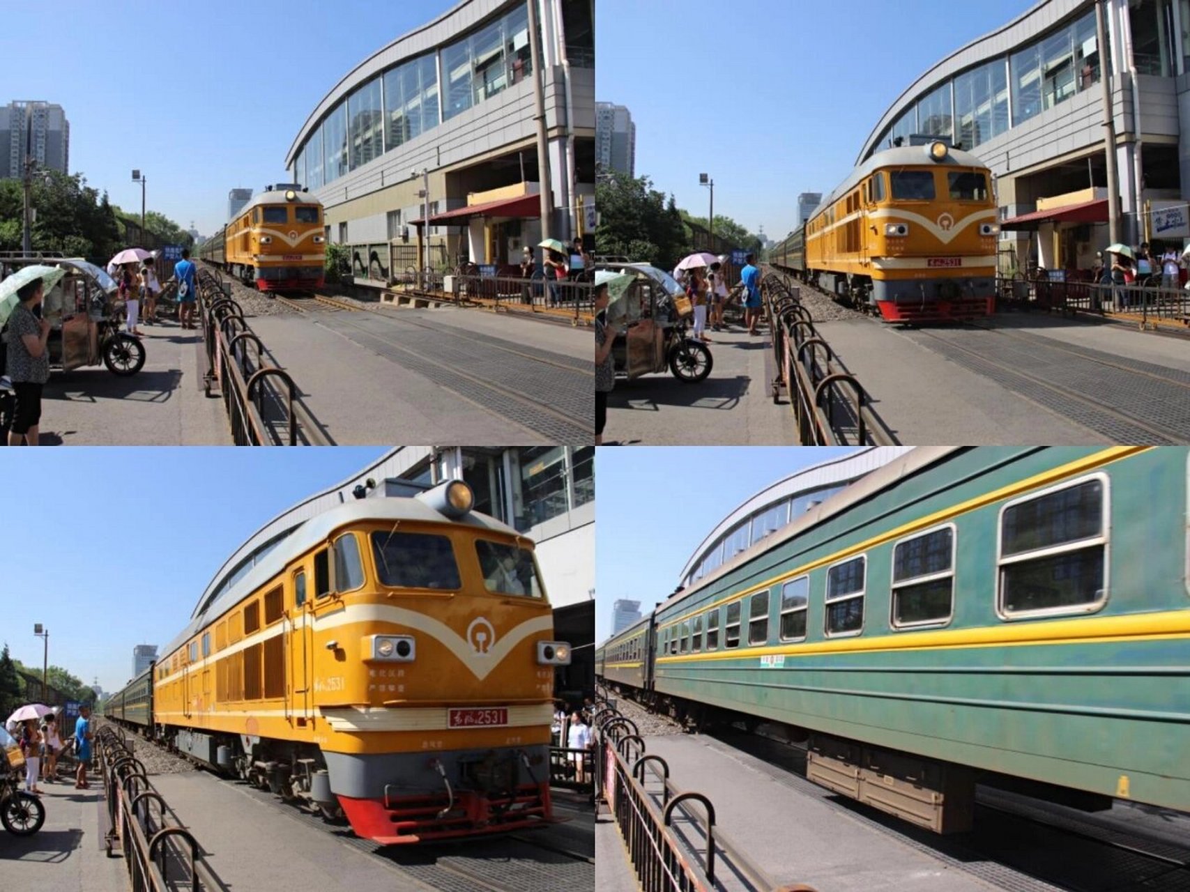 五道口,火车不会开过来了#追忆京包城内段    2016年10月31日,以