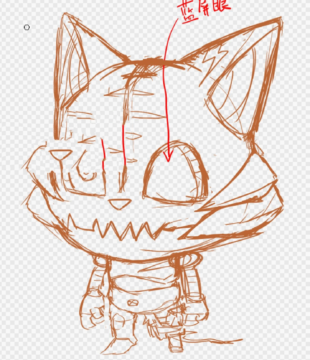 病狼狼【机械化样子】 跟病狼狼的生活剧情无关,只是觉得决战次世代