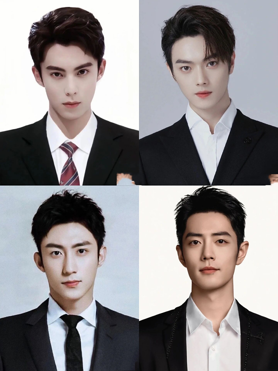 我心中的90后内娱男明星四大神颜 王鹤棣  真人版道明寺 大强超帅