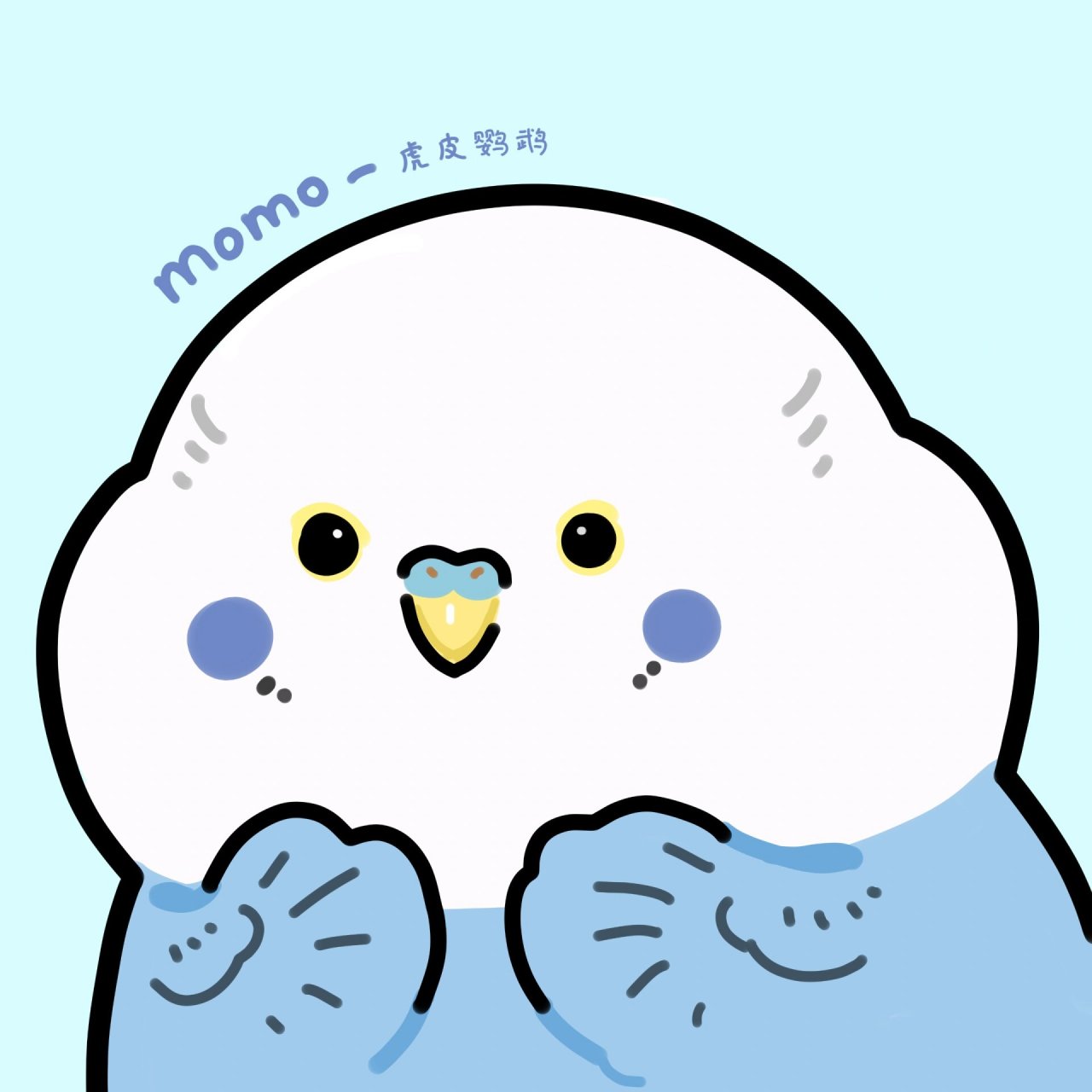 鸟类momo第三弹来啦 分别是: 腮红小鸡玄凤鹦鹉 冰淇淋球虎皮鹦鹉 呆