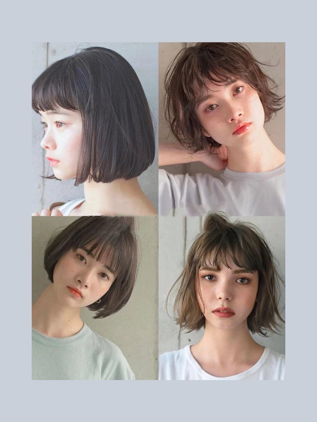 吐血整理~日系短发合集7115总有一款适合你