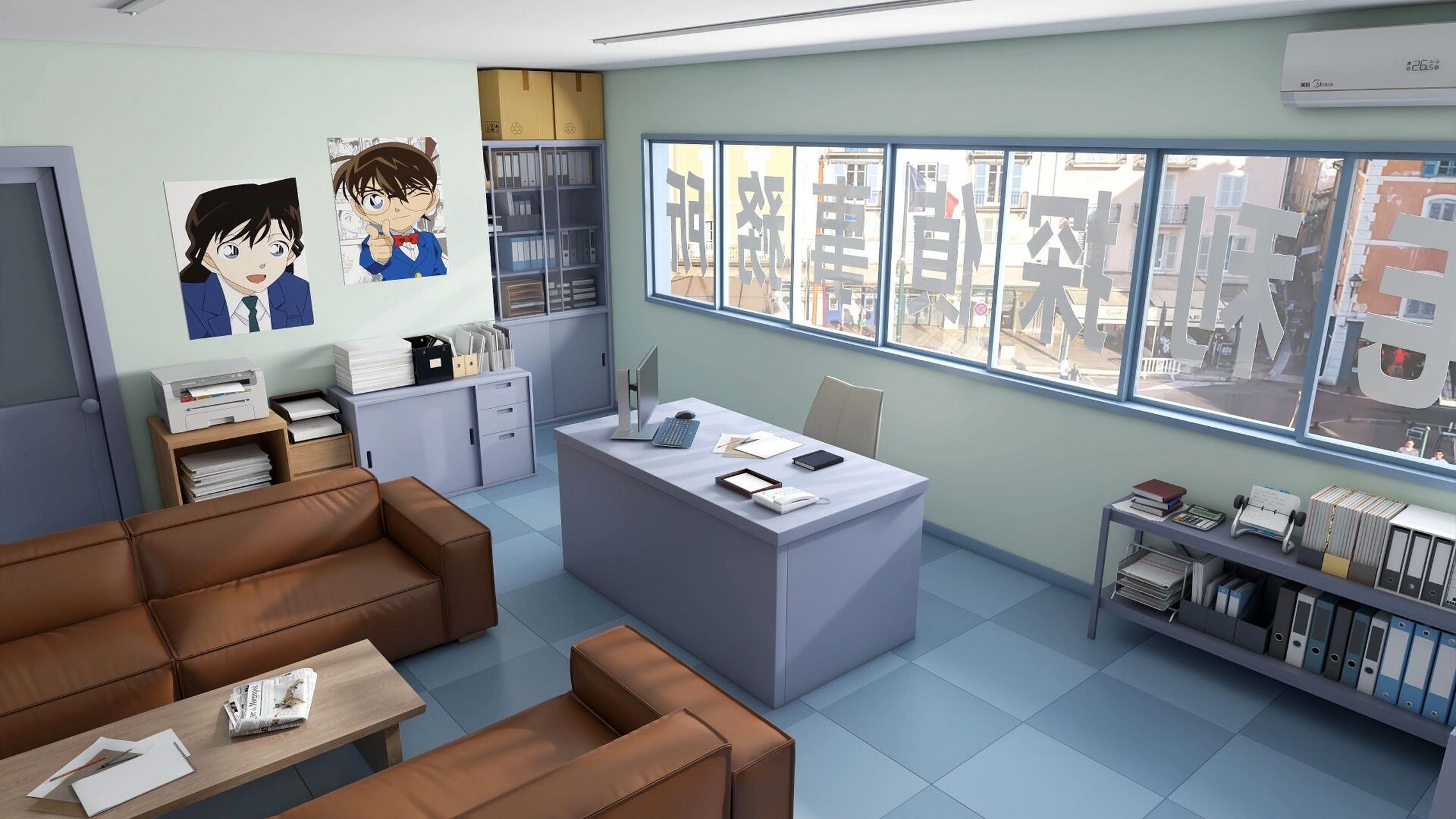 还原《名侦探柯南》毛利侦探事务所 事情的真相只有一个!