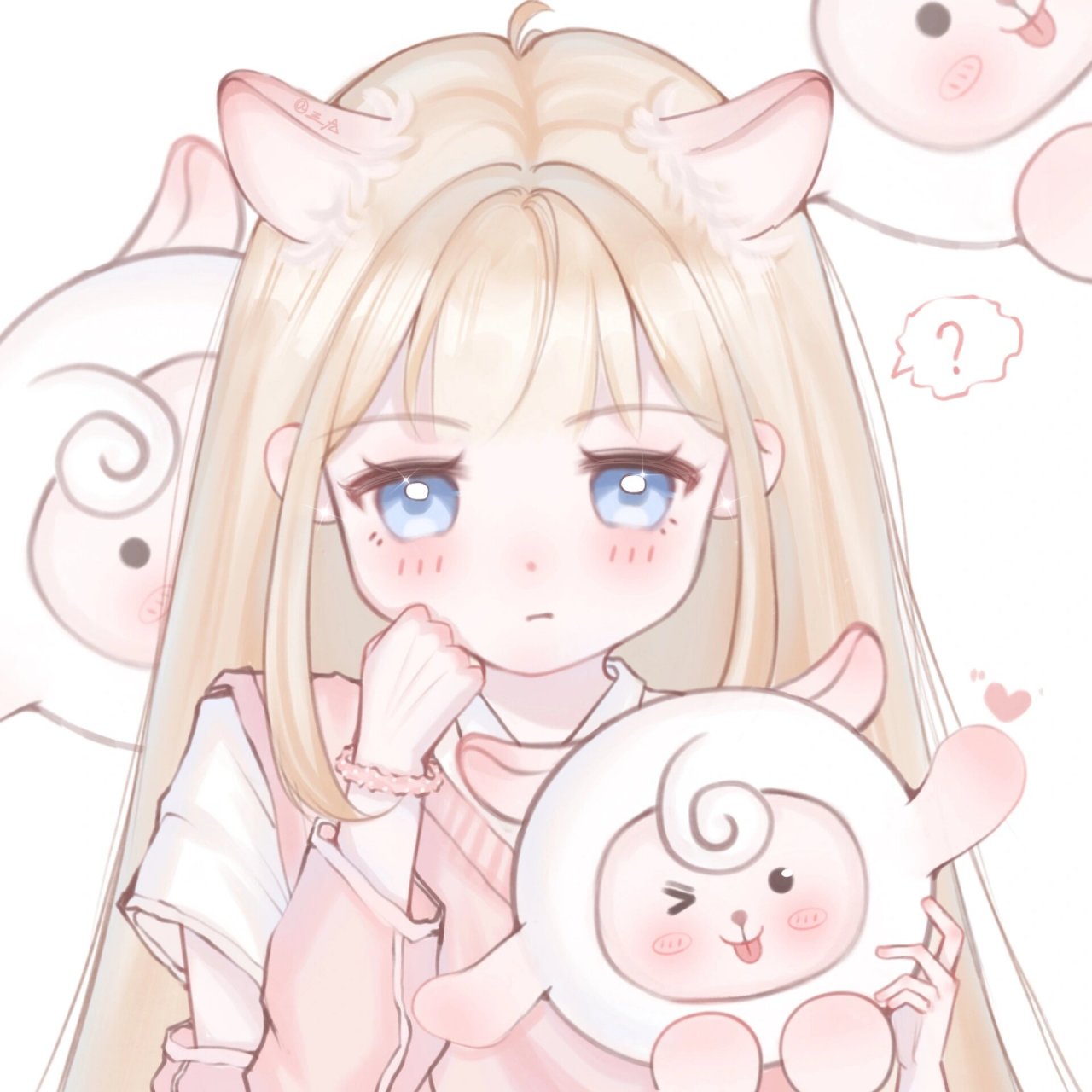 蛋仔情头|dongdong羊拟人 一点点拟人的意思 情头边角料自截 93头像