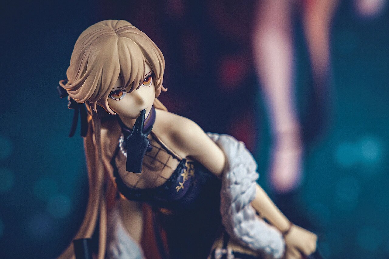 少女前线ots-14 紫雨心 手办模型分享 929292今天的模型拍摄