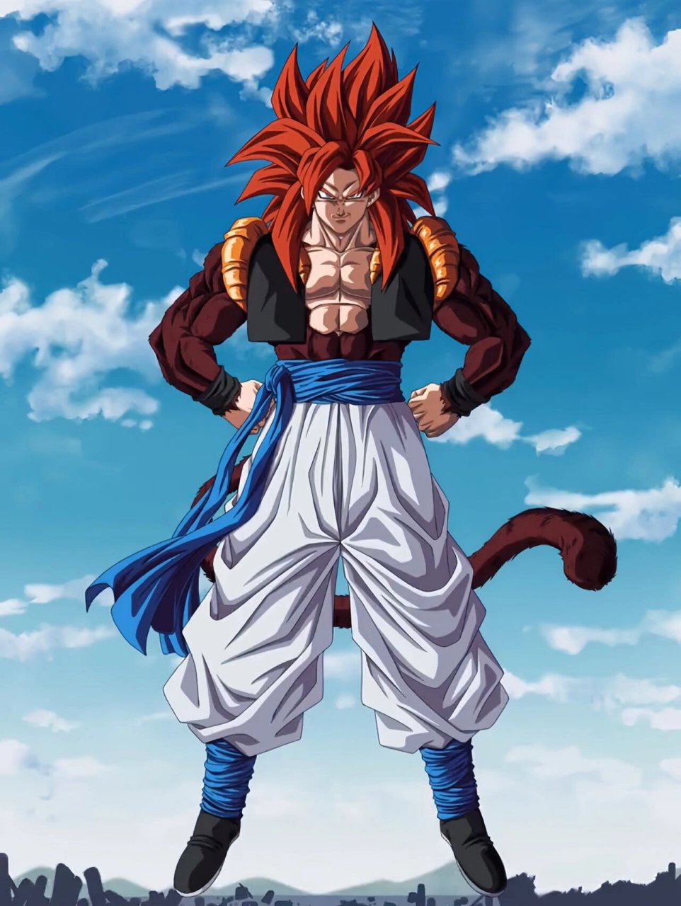 龙珠gt|超四悟吉塔 你给这张图打几分?