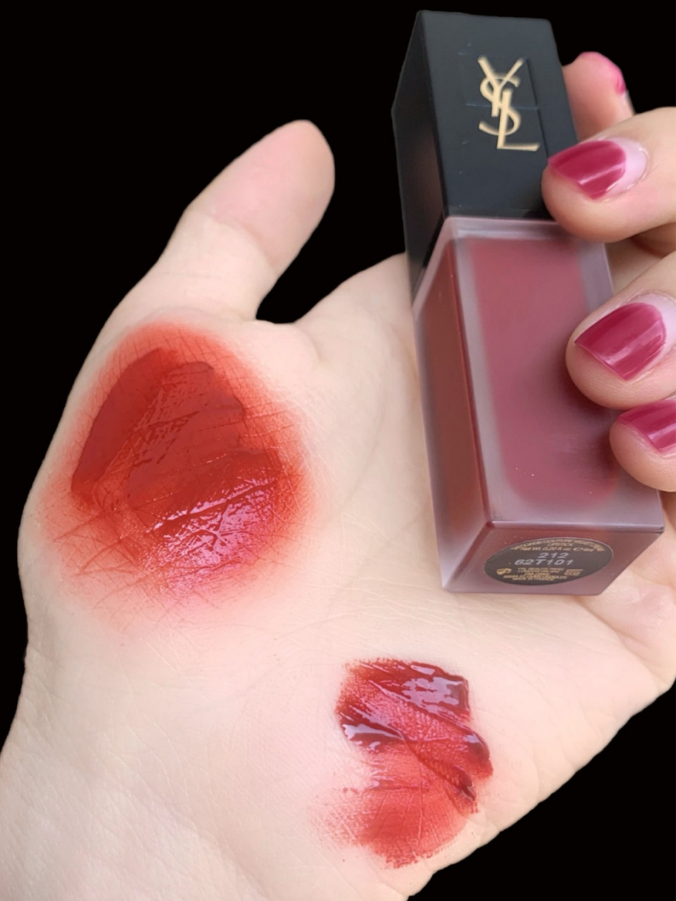 06ysl 212天鹅绒我简直越看越爱～ 今天po的ysl新品天鹅绒唇釉真的