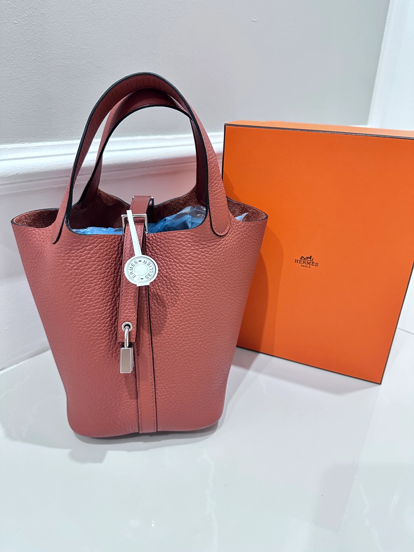 79爱马仕菜篮子 cuivre